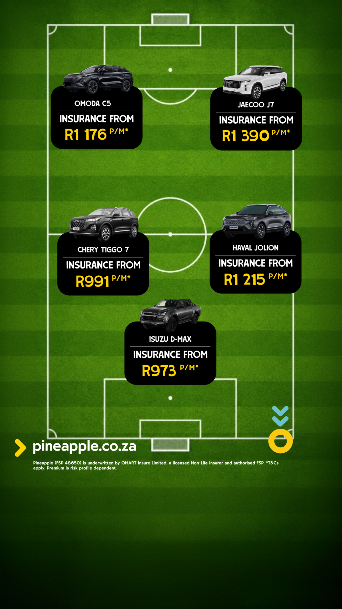 Pineapple Facebook ad