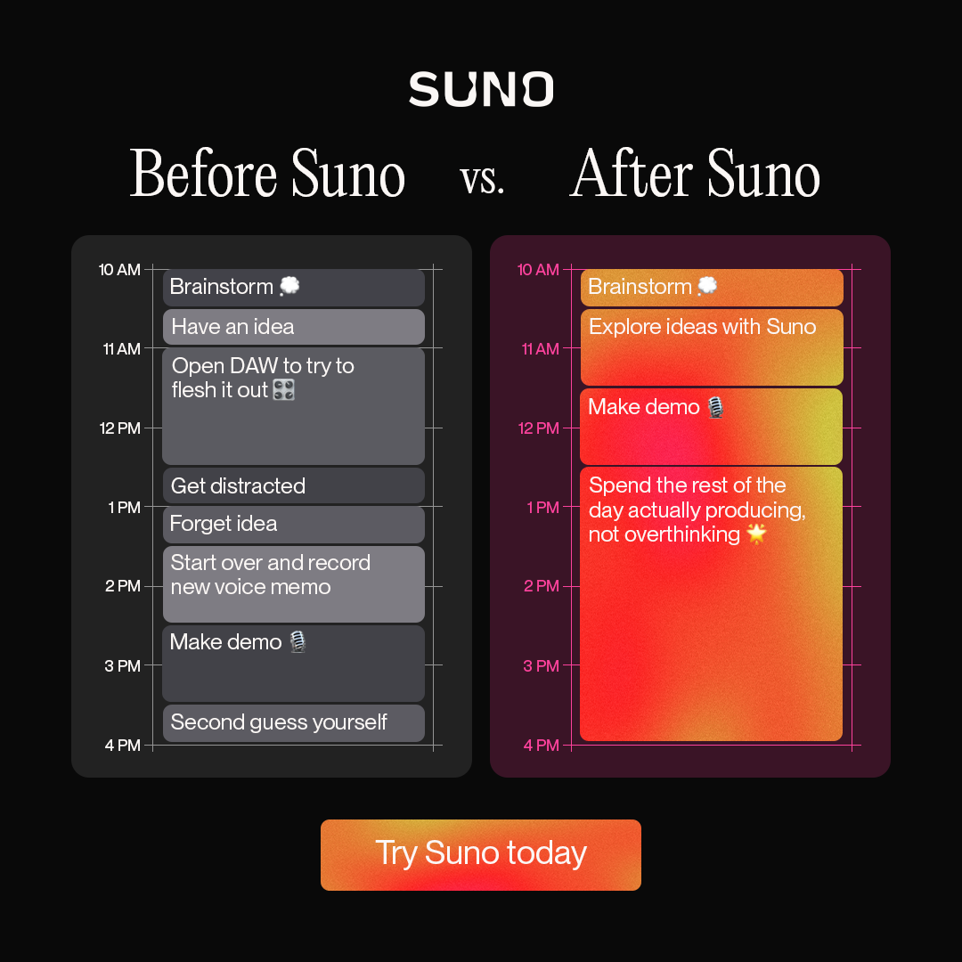Suno Facebook ad