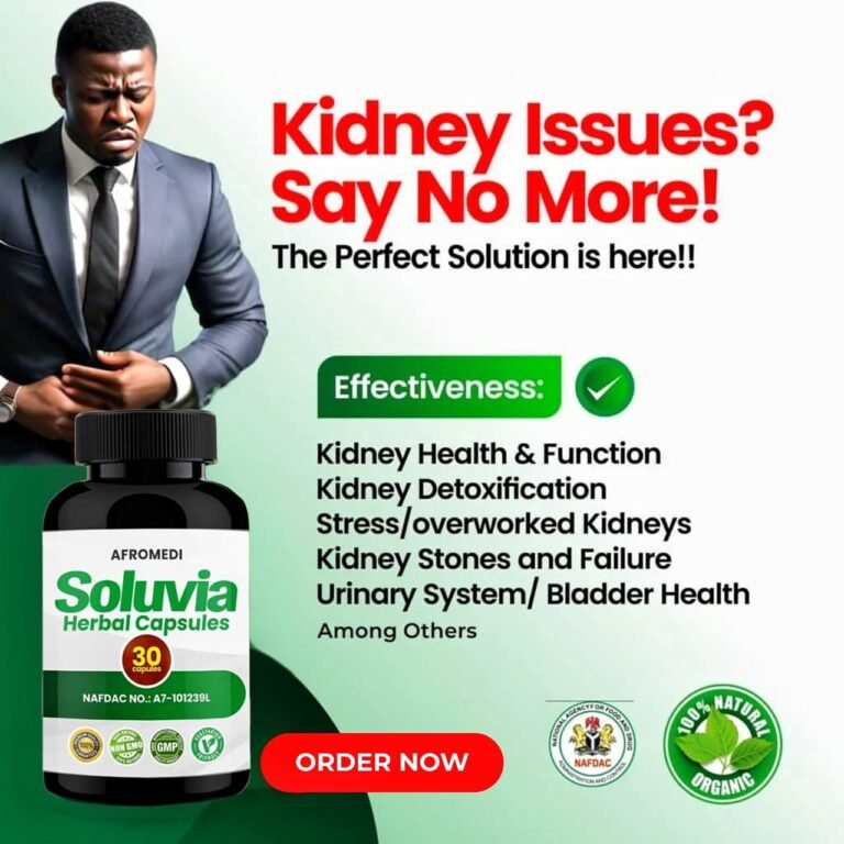 Natural Kidney Support Facebook ad: NAFDAC MONEY BACK GUARANTEE