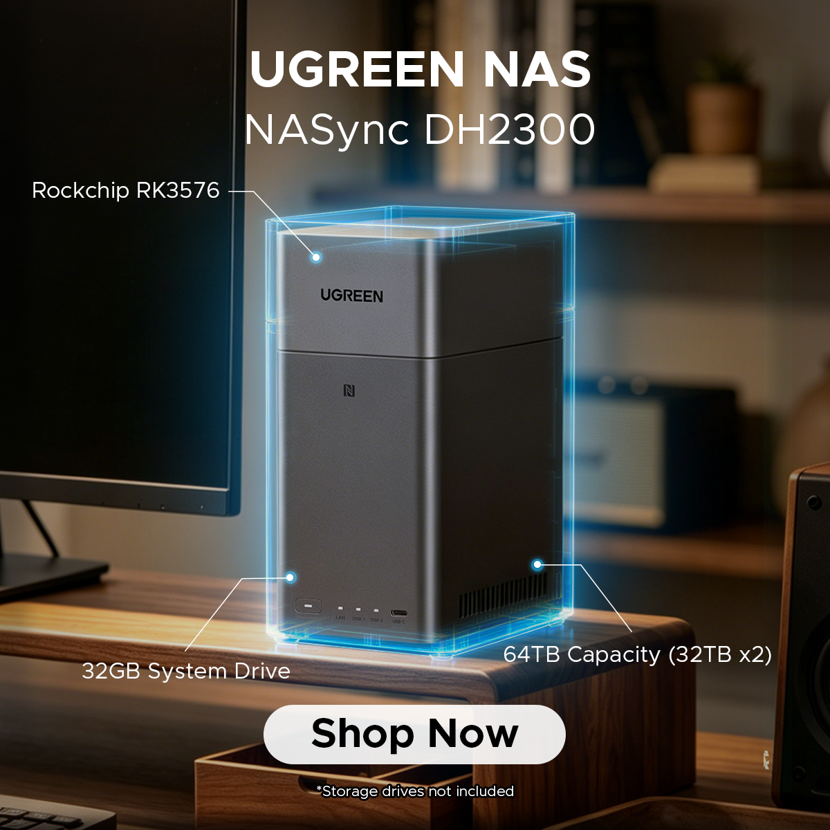 UGREEN NASync Facebook ad