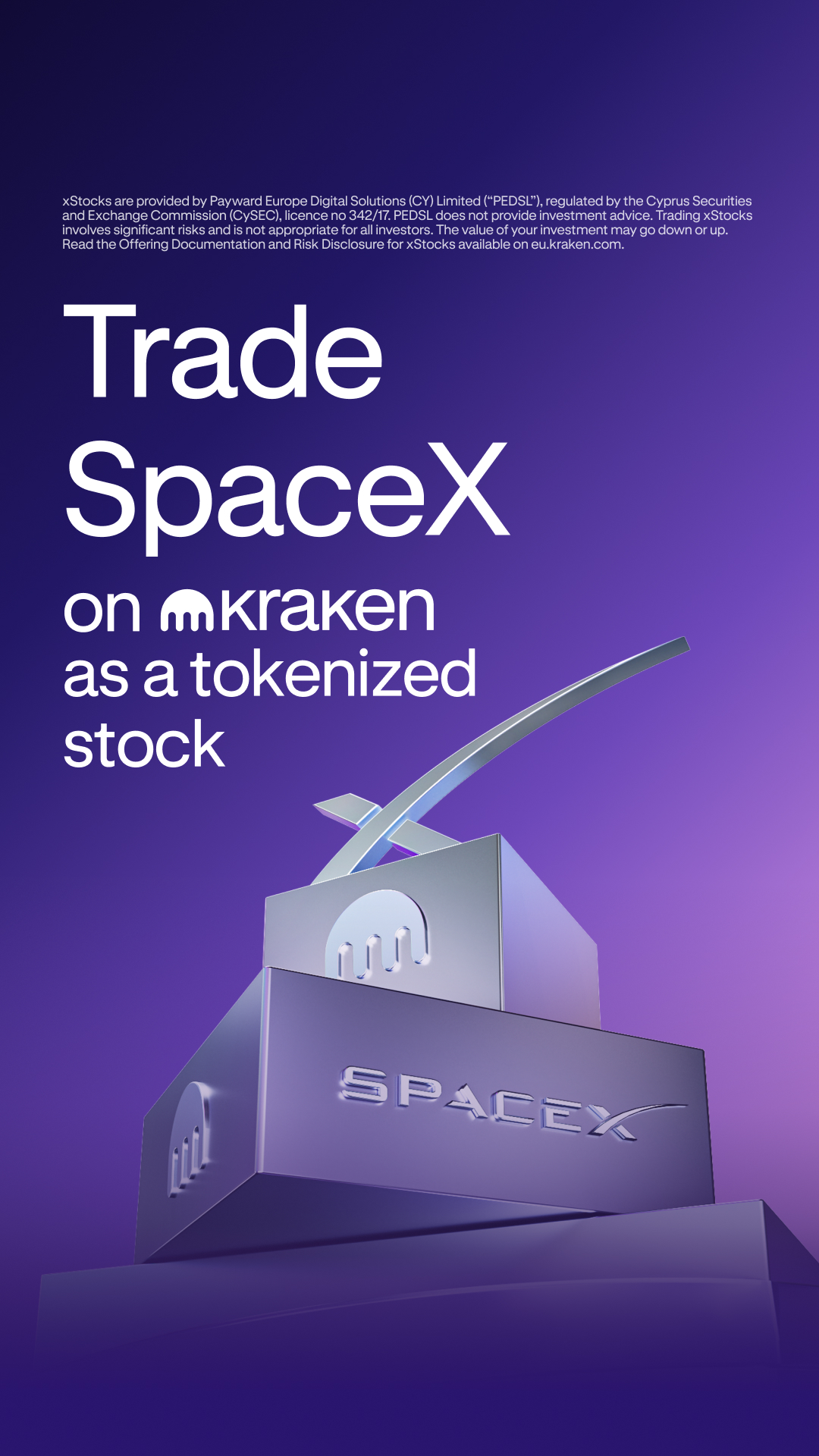 Kraken Digital Asset Exchange Facebook ad