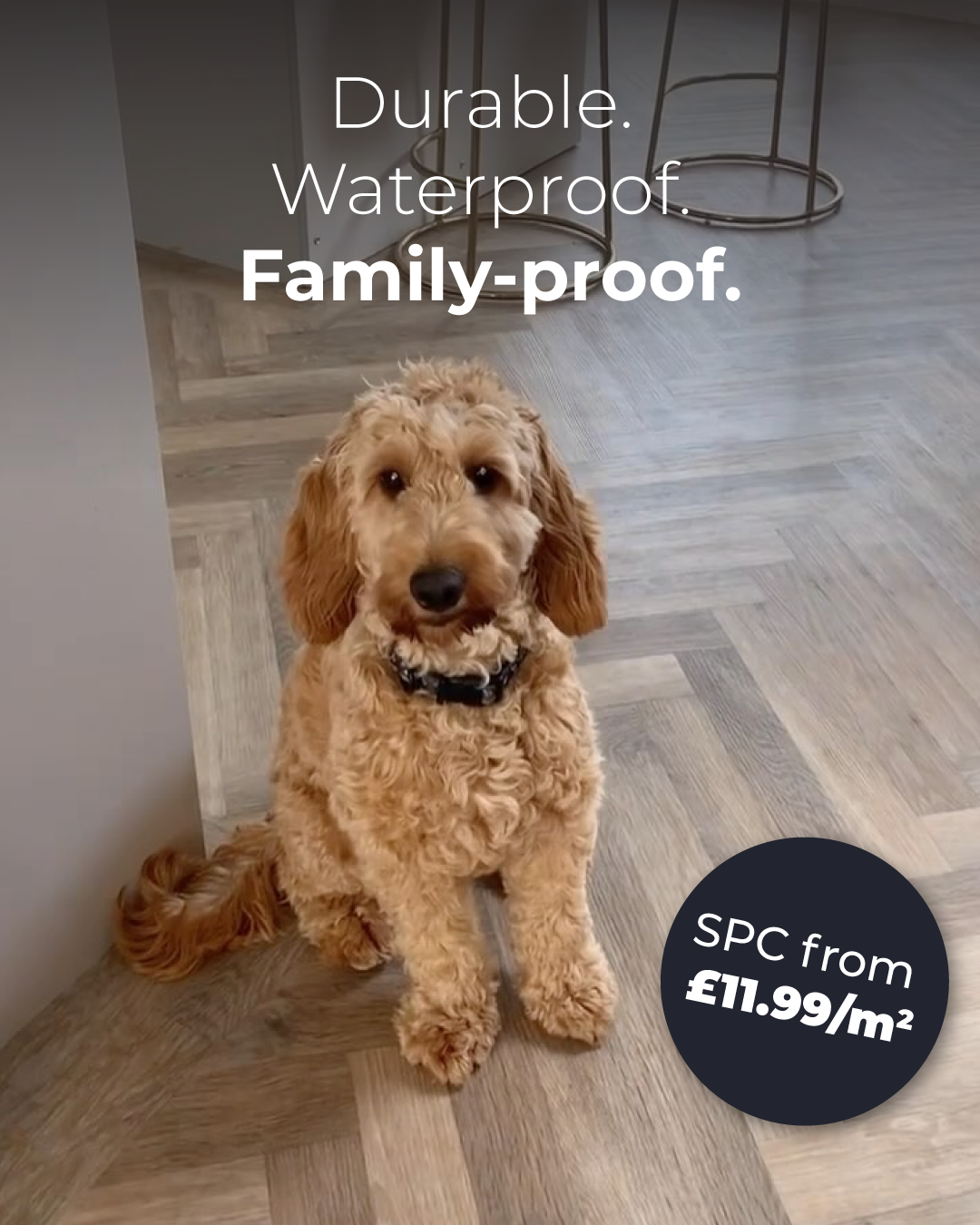Floor Depot UK Facebook ad from Mar 8, 2026