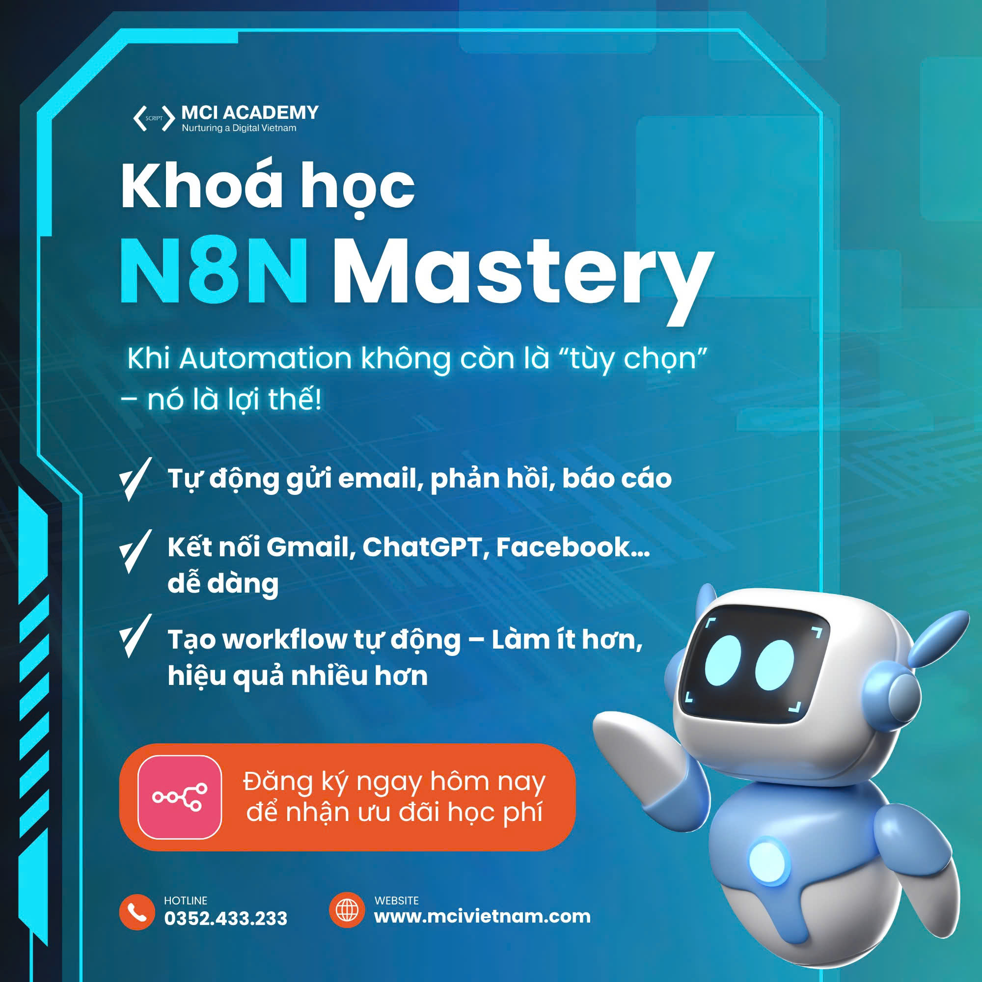Học Viện Công Nghệ MCI Việt Nam Facebook ad