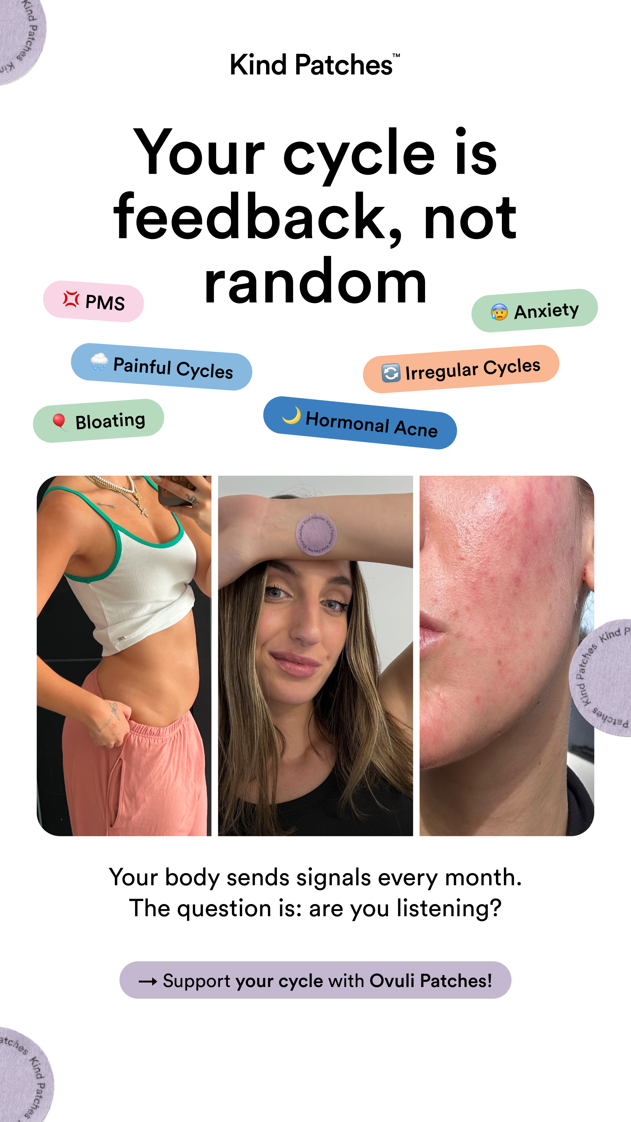 Kind Patches Facebook ad