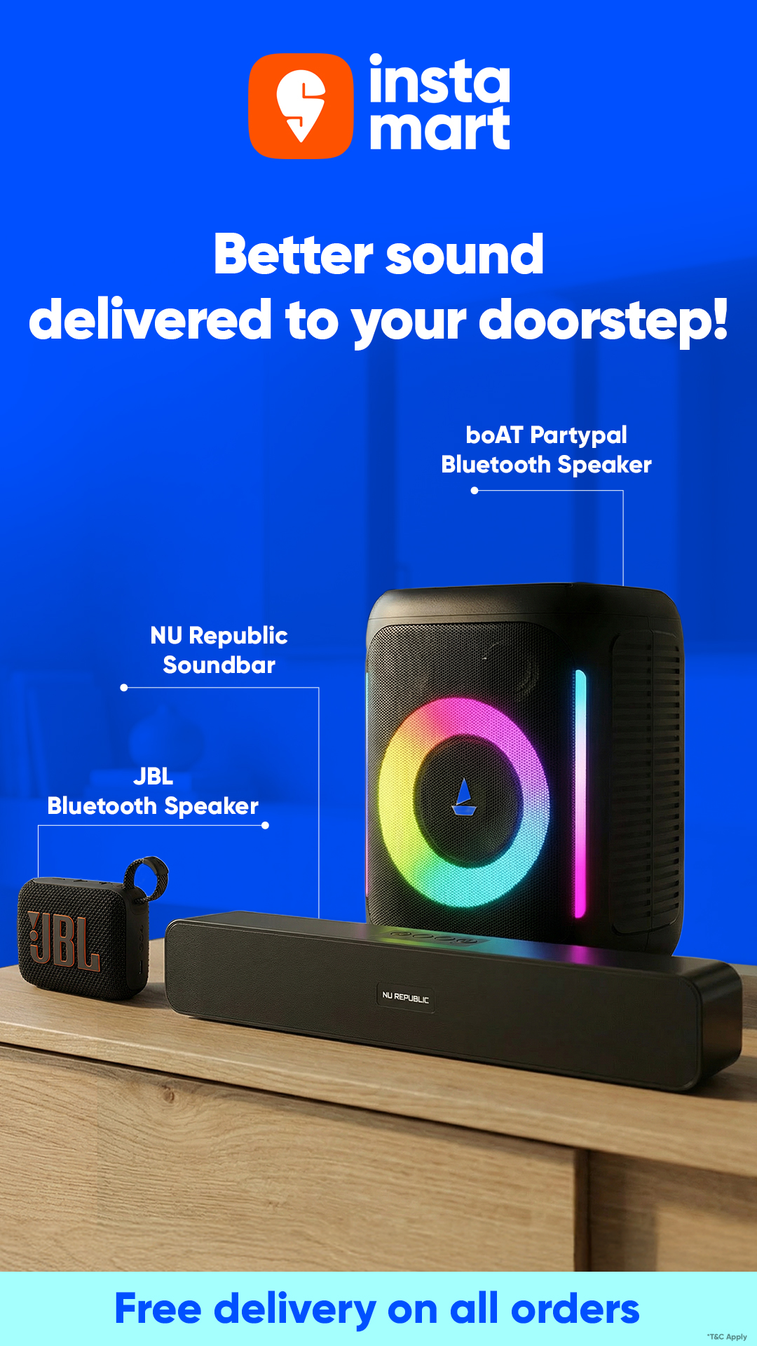 Swiggy Instamart Facebook ad