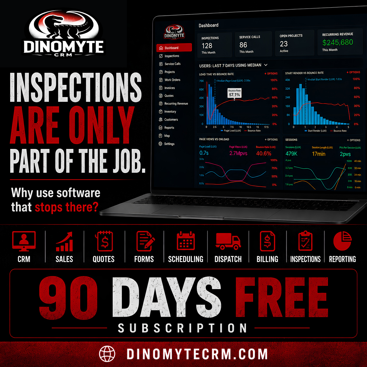 DinoMyte Software Services Facebook ad