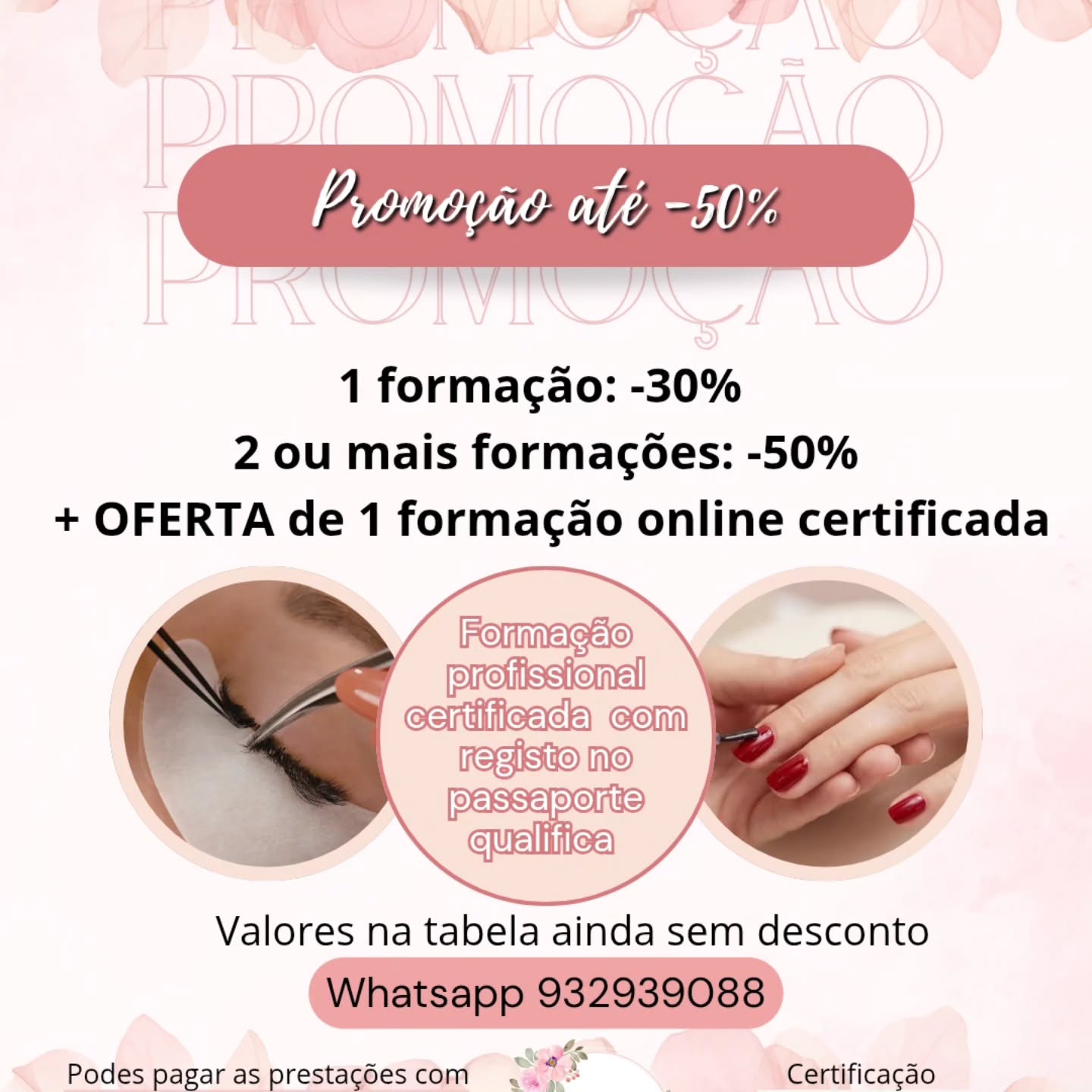 S.V. Nails & Estética Facebook ad: Promoção até 50%