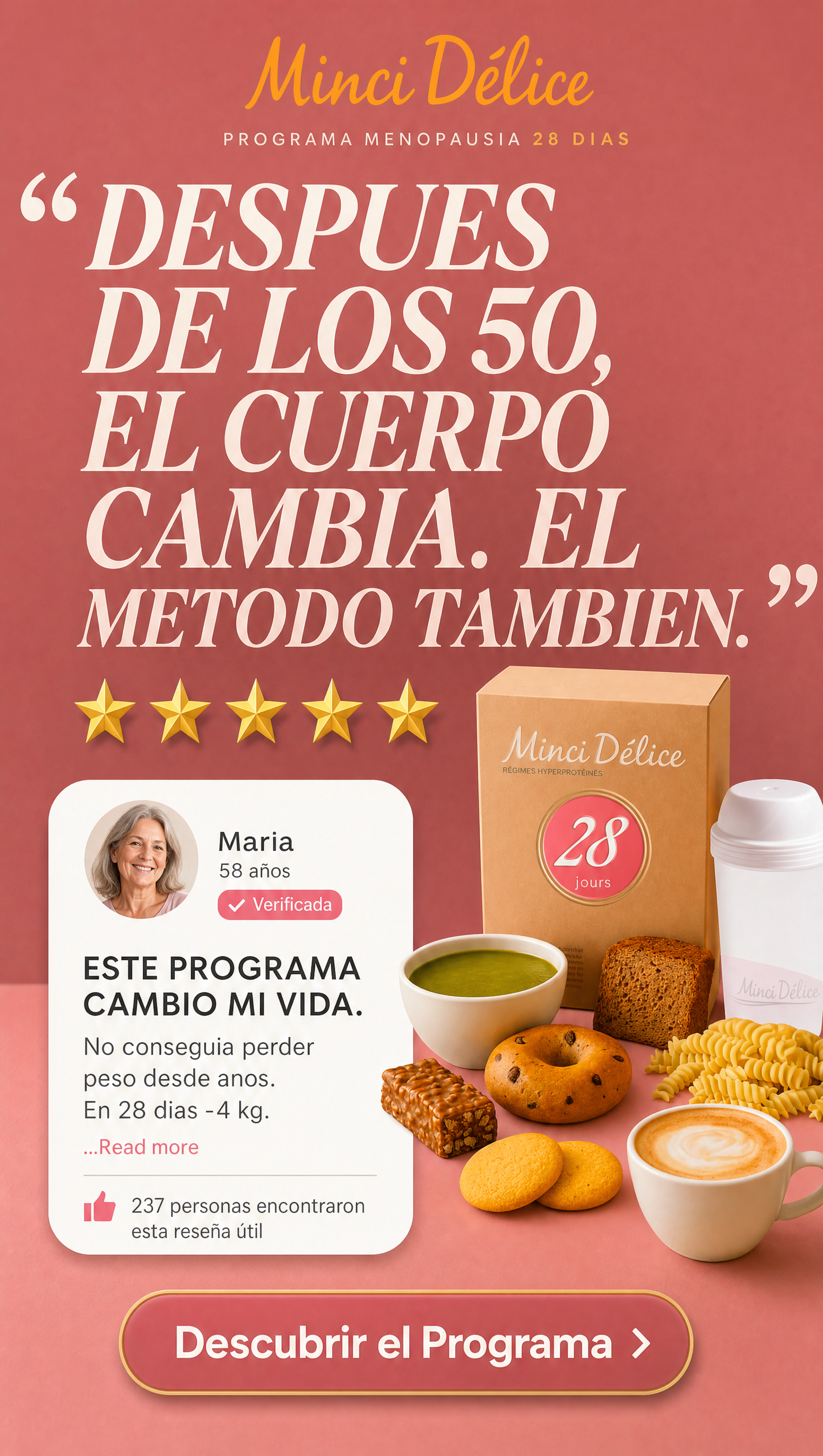Mincidélice España Facebook ad