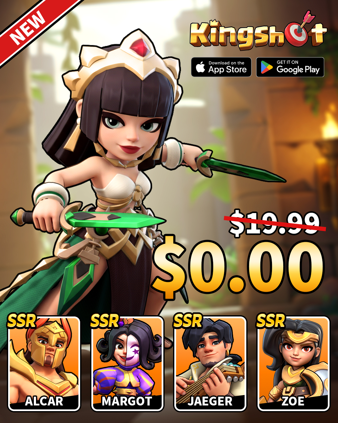 Kingshot Facebook ad