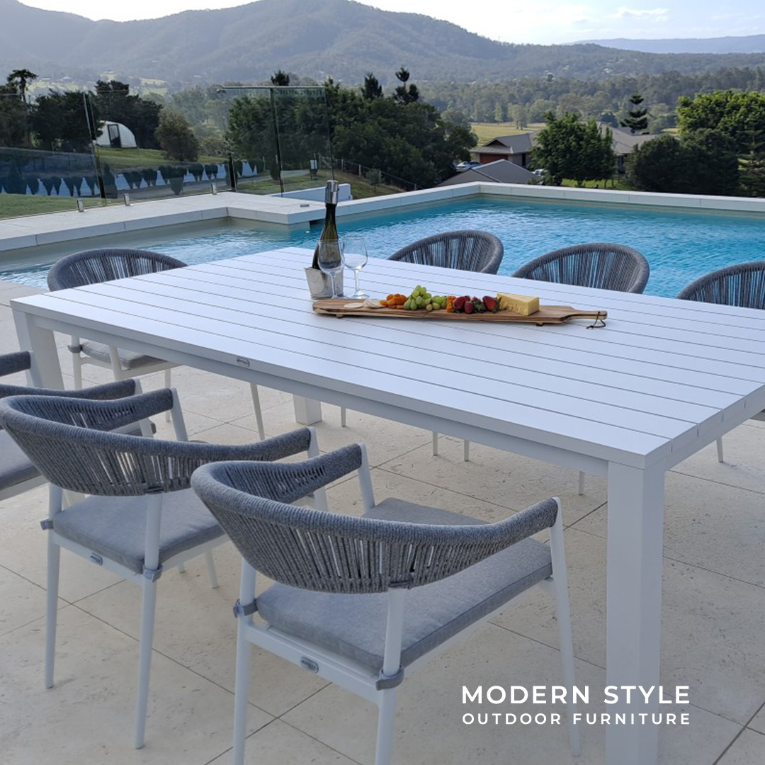 Modern Style Outdoor Furniture Facebook ad: Explore our premium range of luxury outdoor furniture…