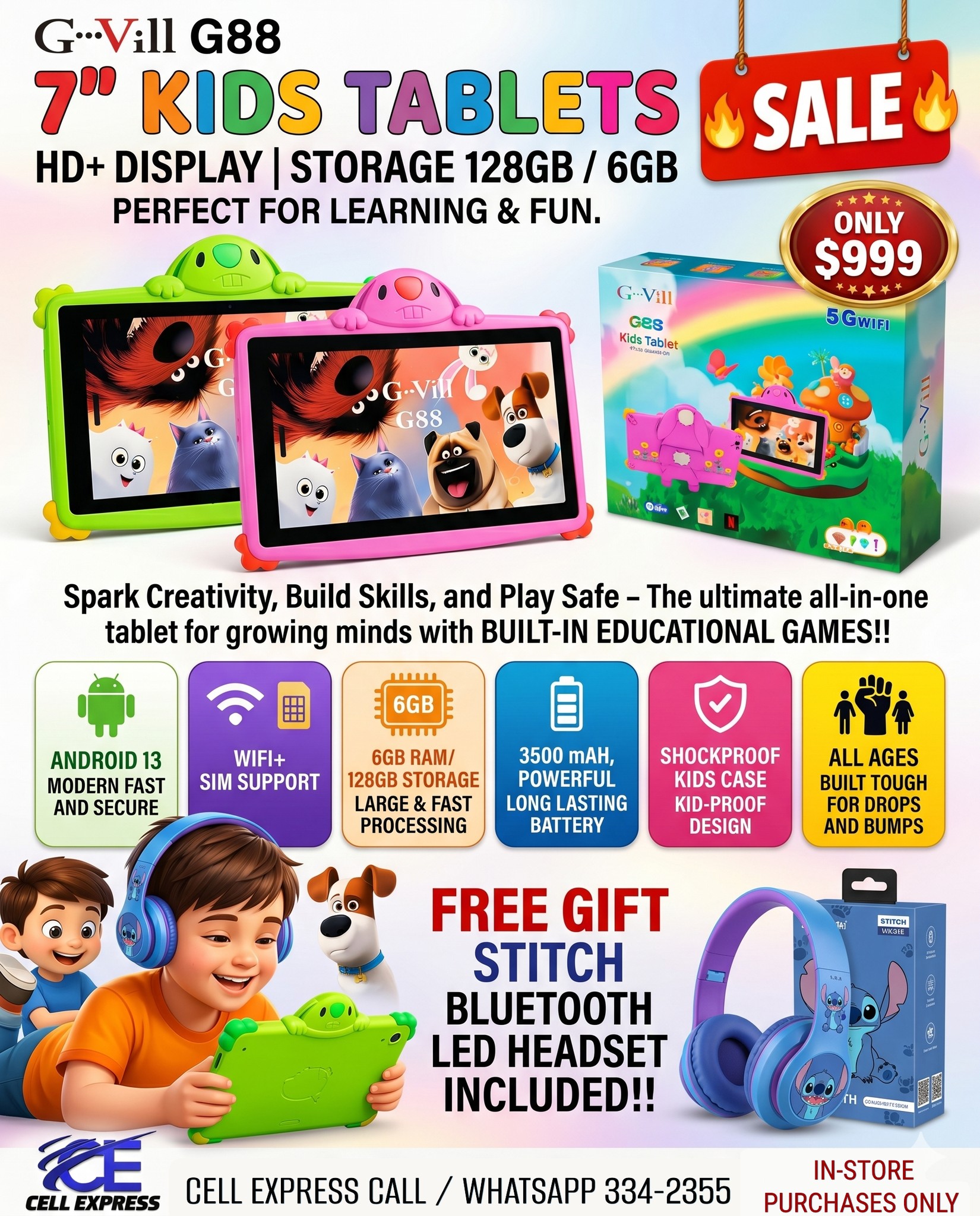 Cell Express Facebook ad