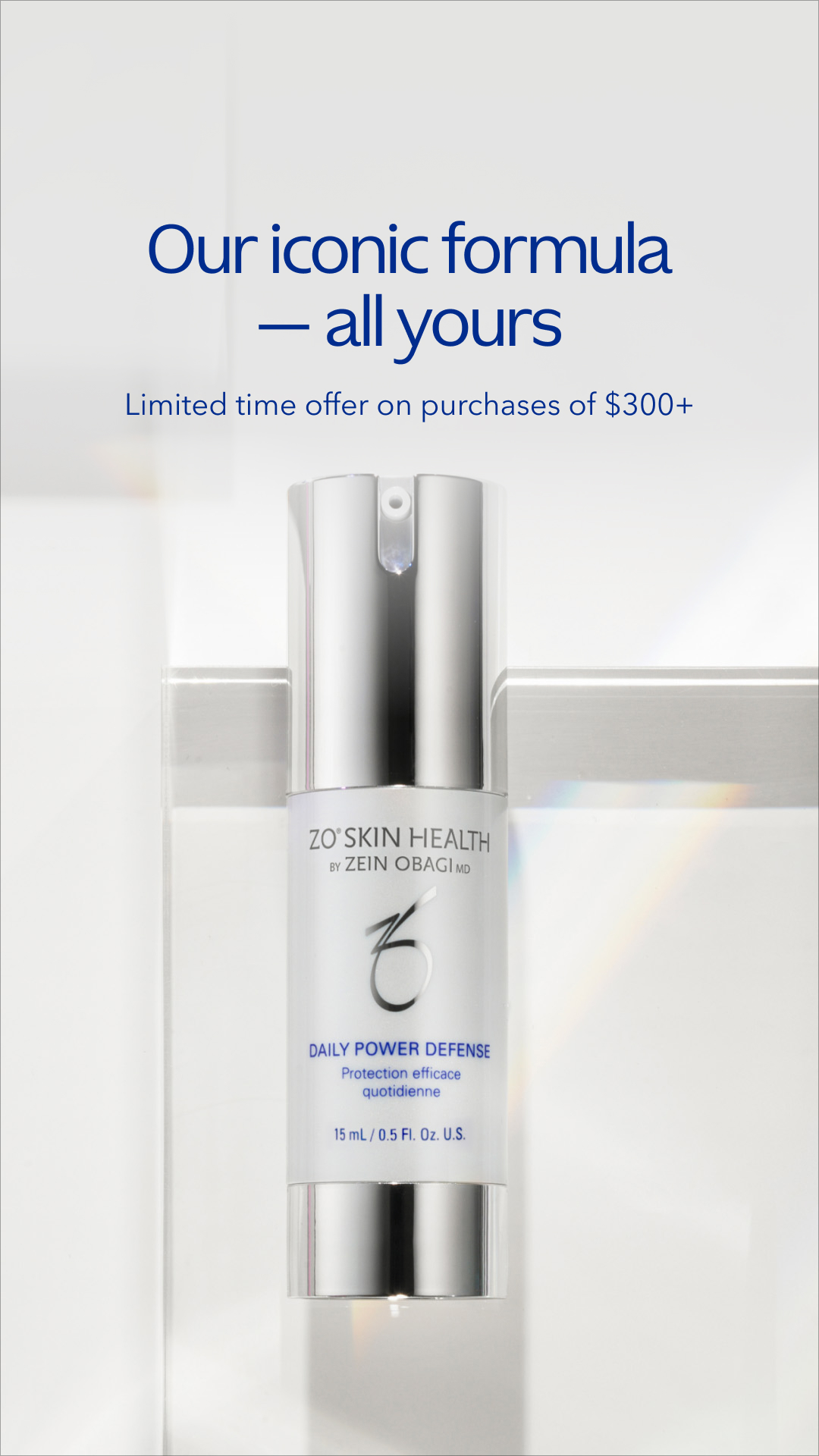 ZO Skin Health Facebook ad