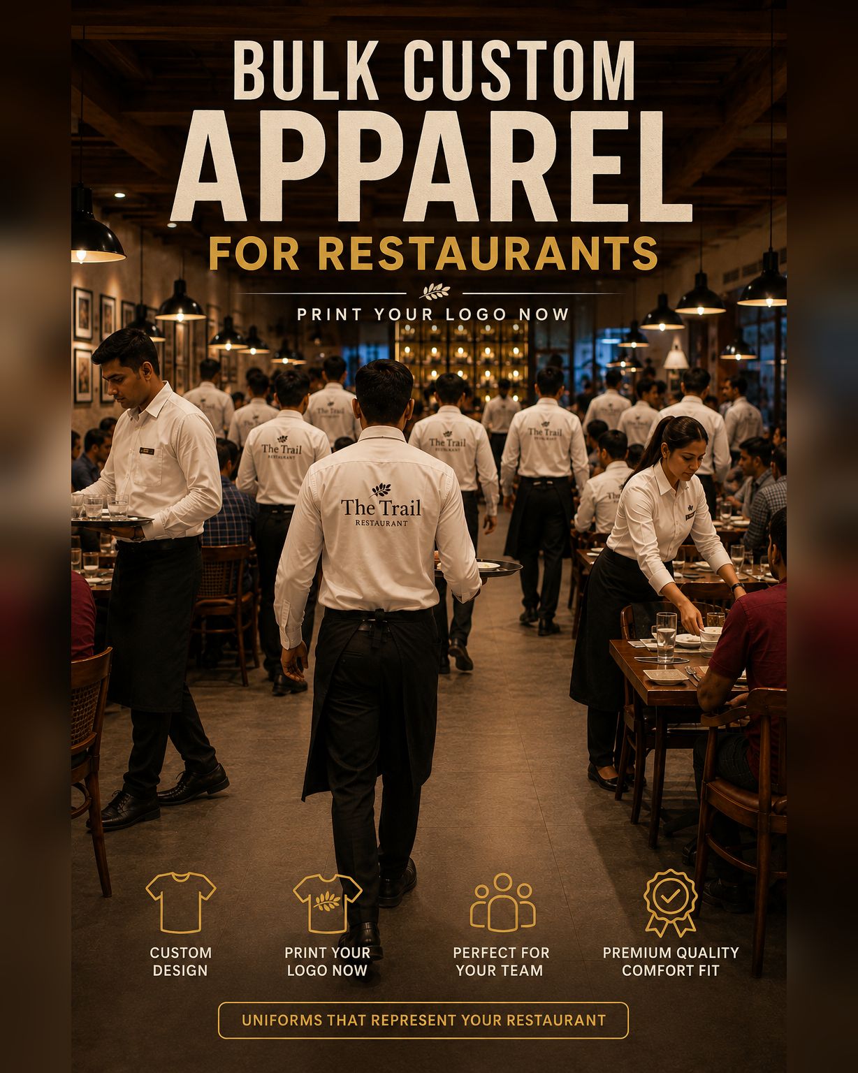 Threadmark India Facebook ad: Your Search for a Bulk Apparel Vendor Ends Here.