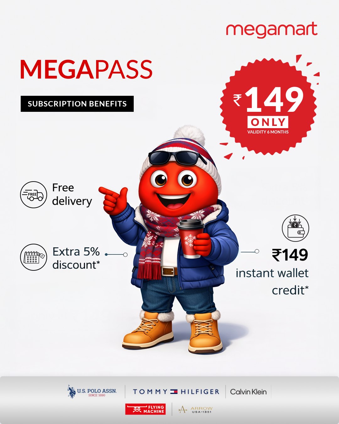 Megamart Facebook ad