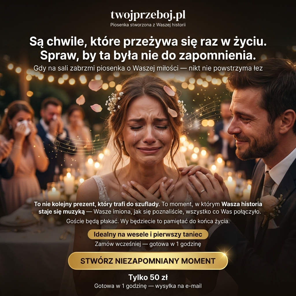 TwojPrzeboj.pl - Piosenka na Prezent Facebook ad