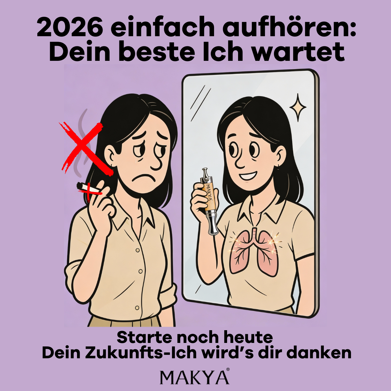 Makya-Rauchfrei Facebook ad