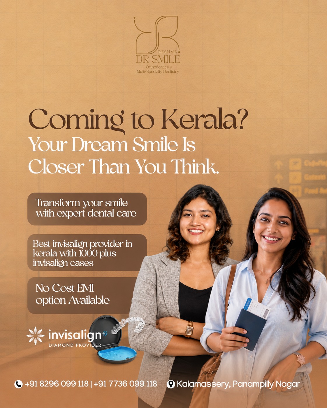 Dr Smile Panampilly Nagar Facebook ad: Transform your smile during your next Kerala visit!