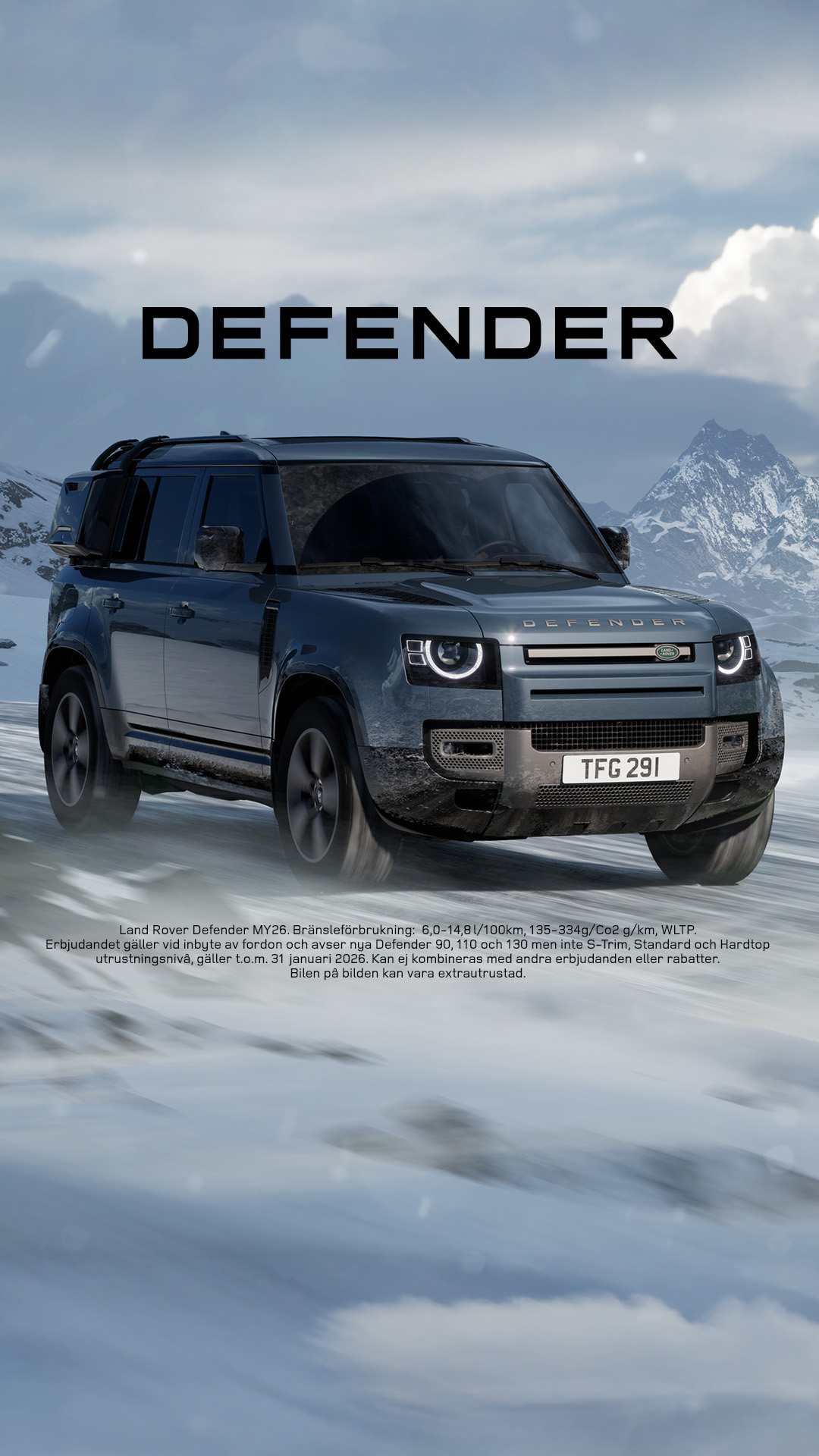 Defender Facebook ad from Jan 1, 2026