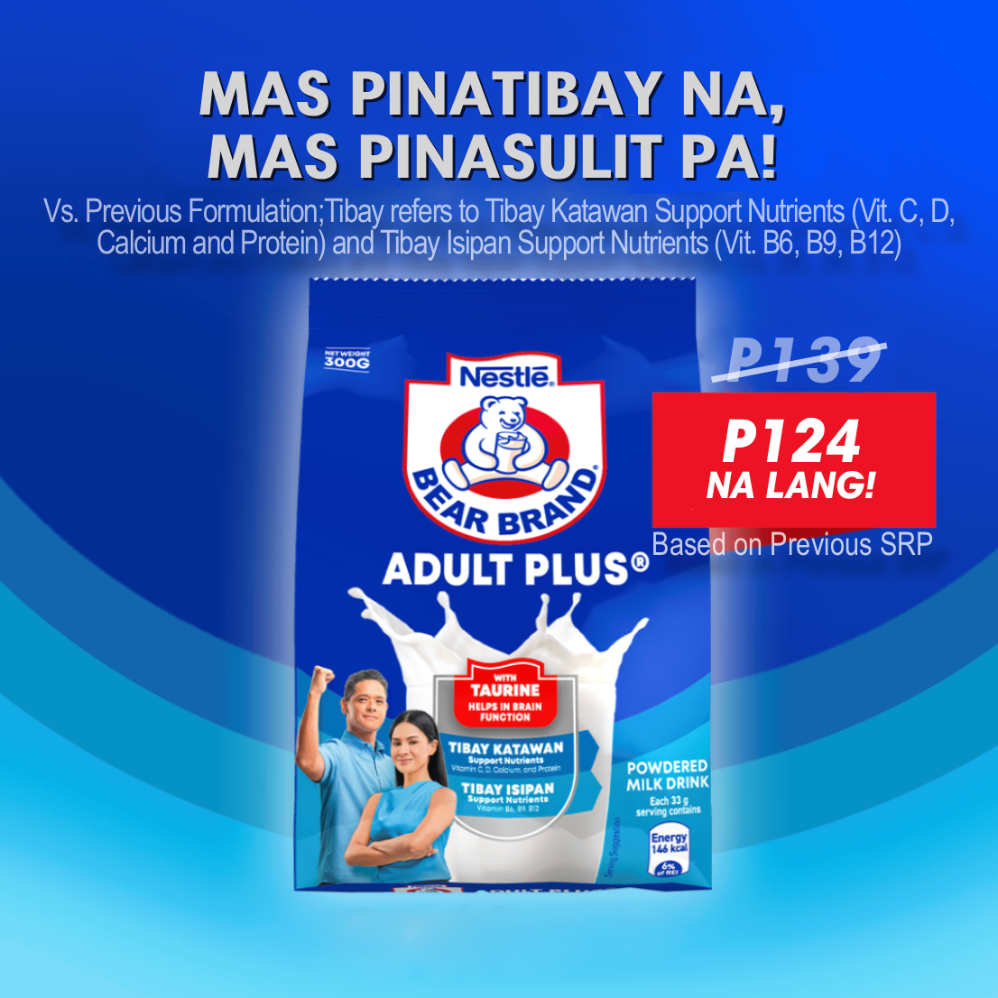 BEAR BRAND Adult Plus Facebook ad from May 29, 2026