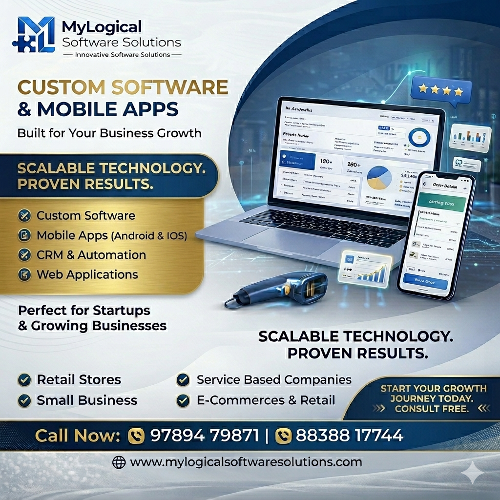 mylogical software solutions  Facebook ad