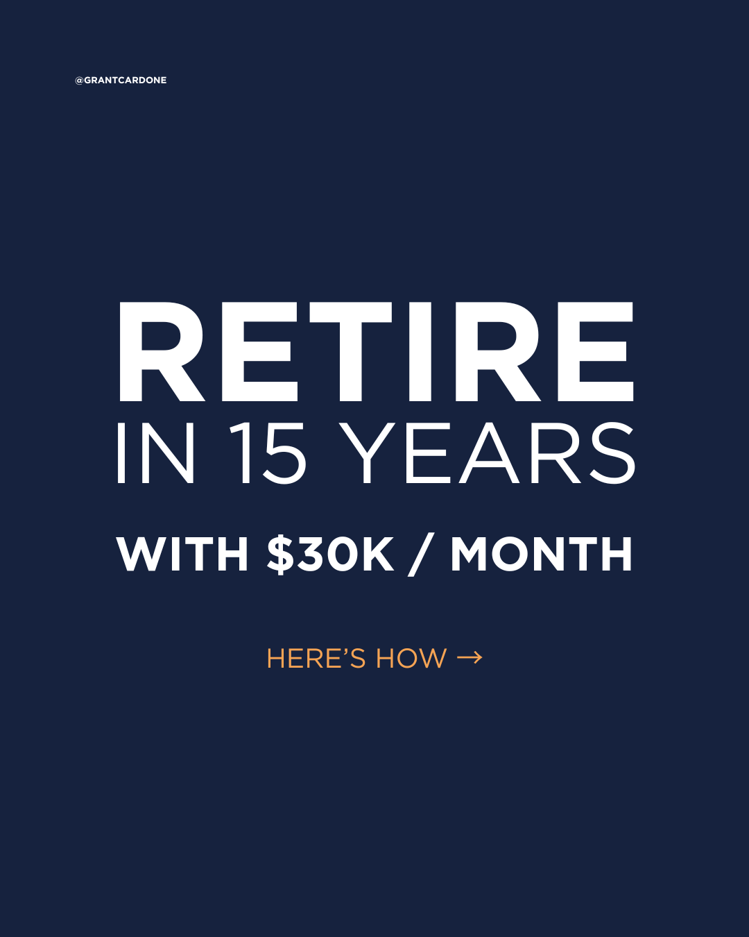 Grant Cardone Facebook ad