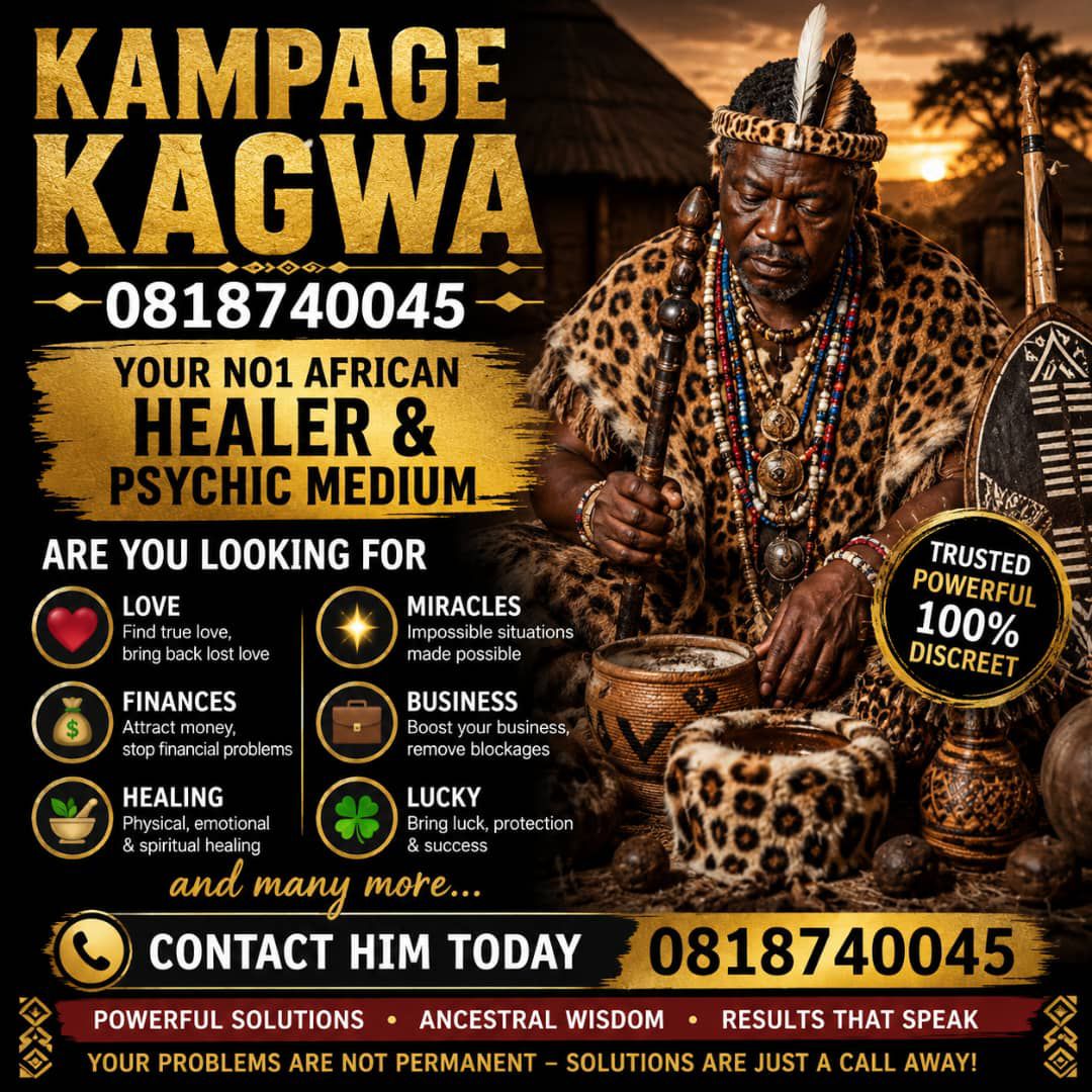 Kampaga Kagwe Herbalist Facebook ad