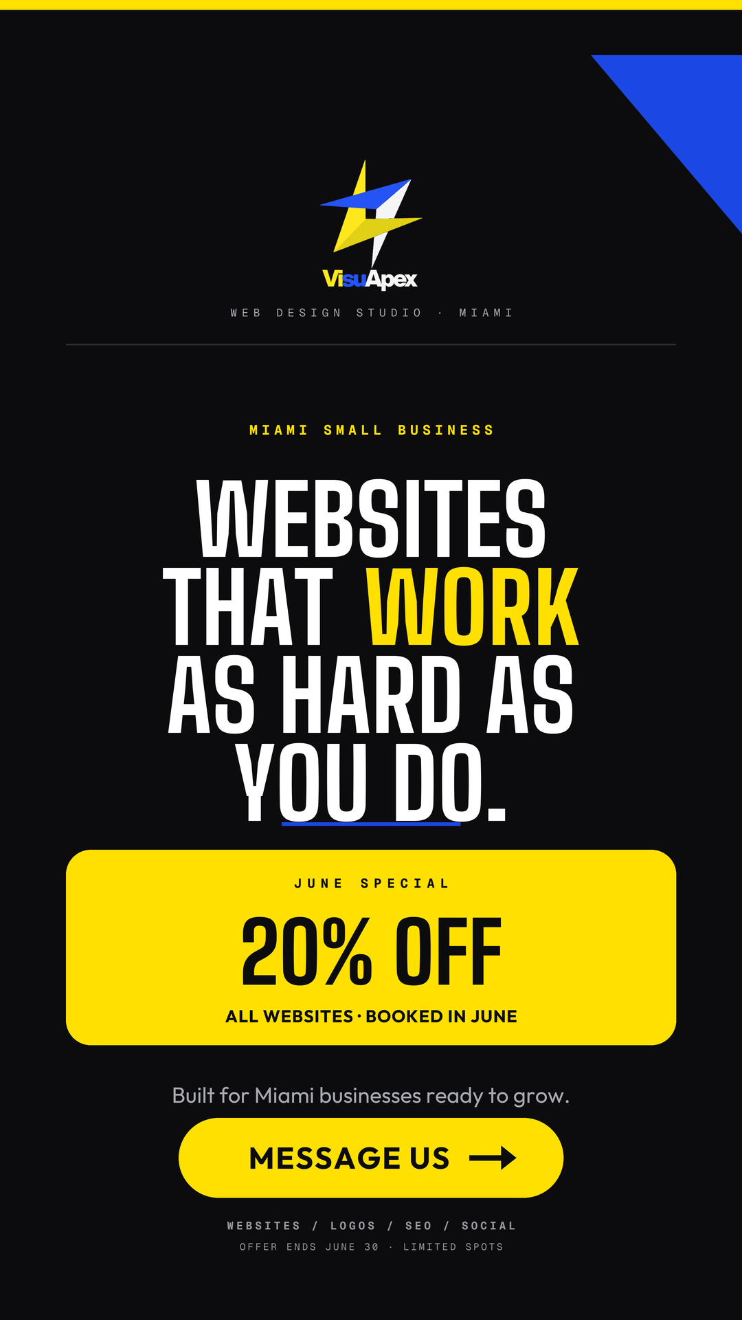 Visuapex Creatives Facebook ad