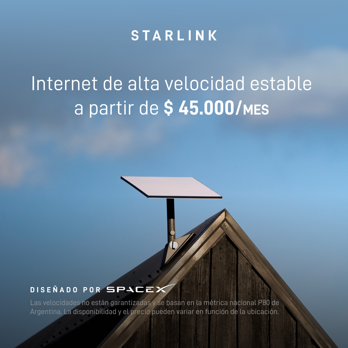 Starlink Facebook ad