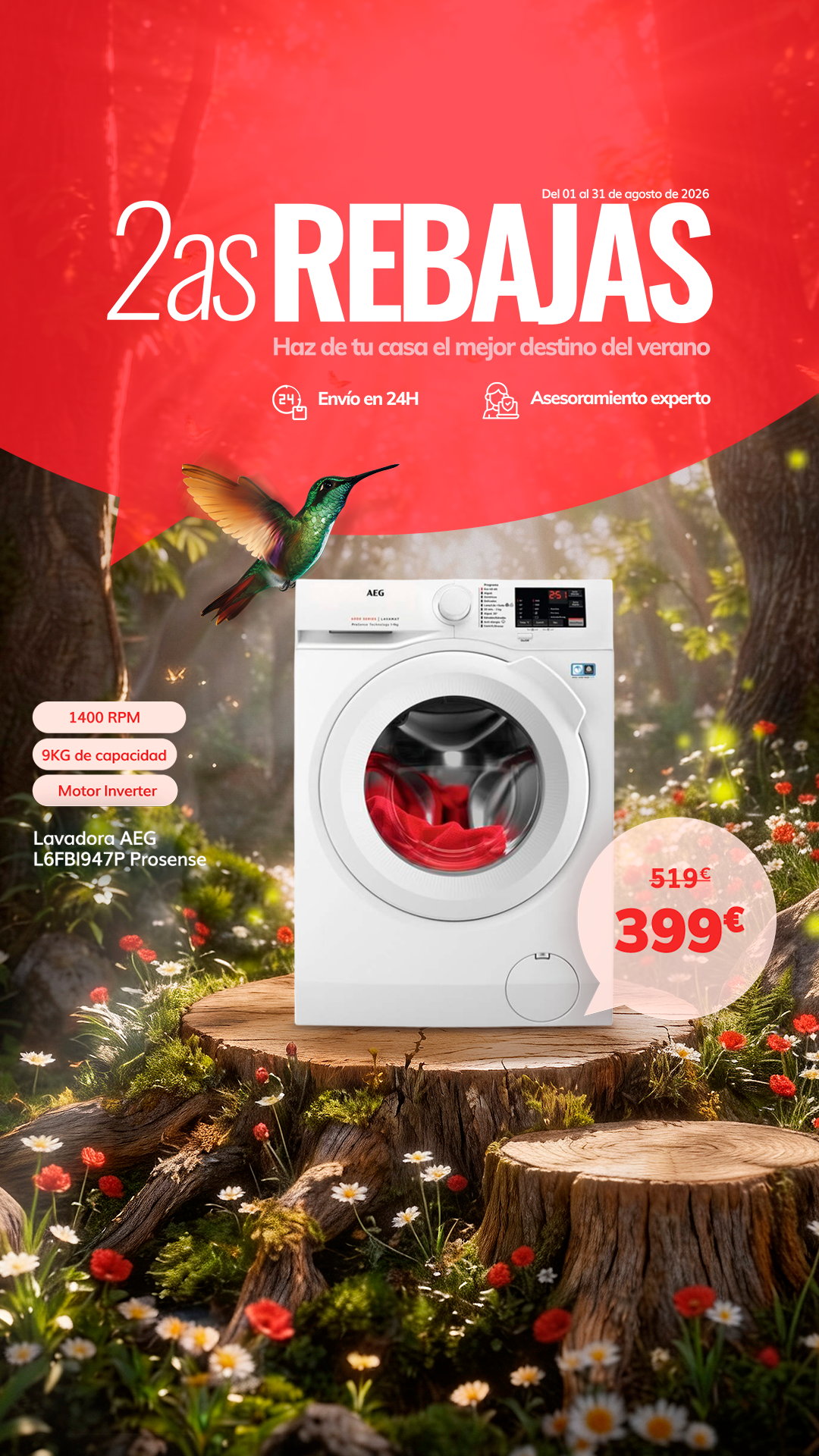 Mi Electro Facebook ad