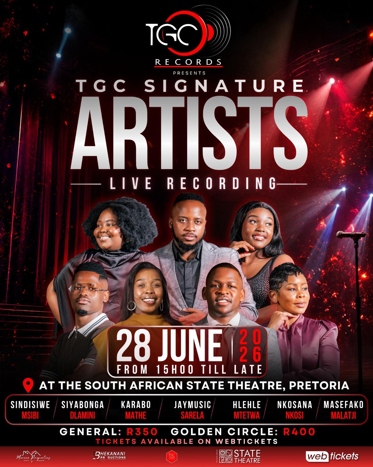 TSHWANE GOSPEL CHOIR Facebook ad: Good morning fam.