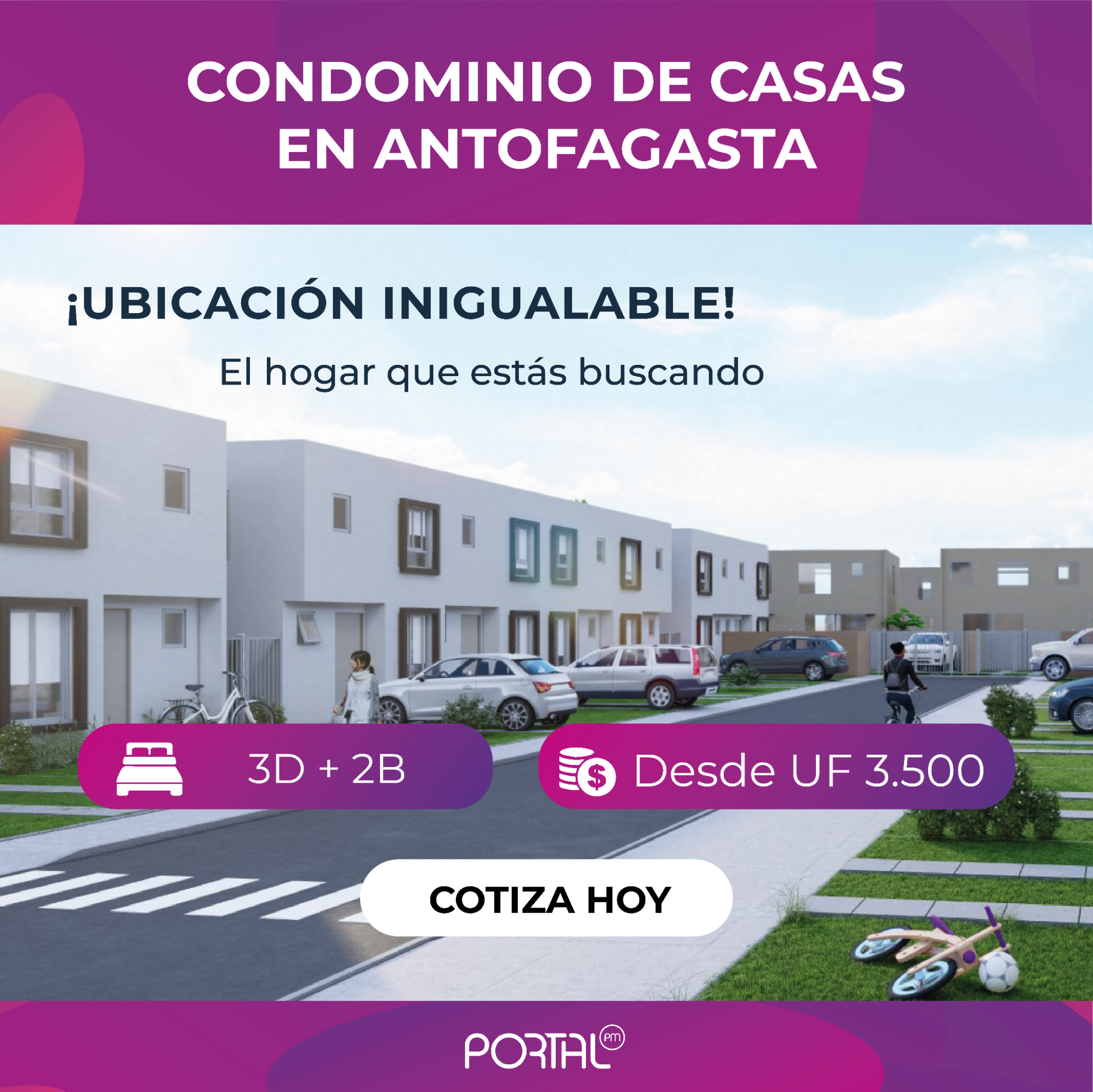Portal PM Facebook ad