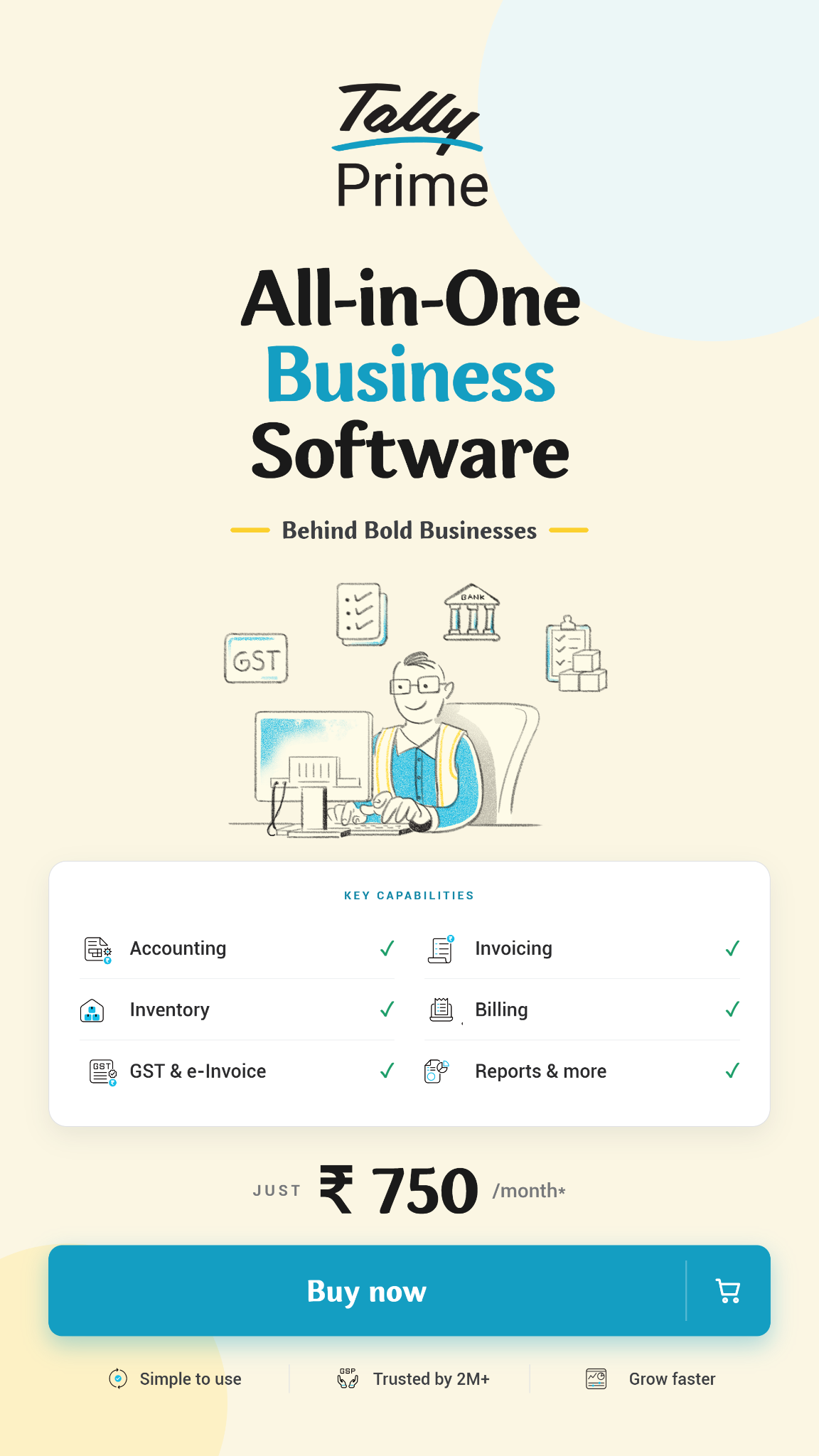 Tally Solutions Facebook ad