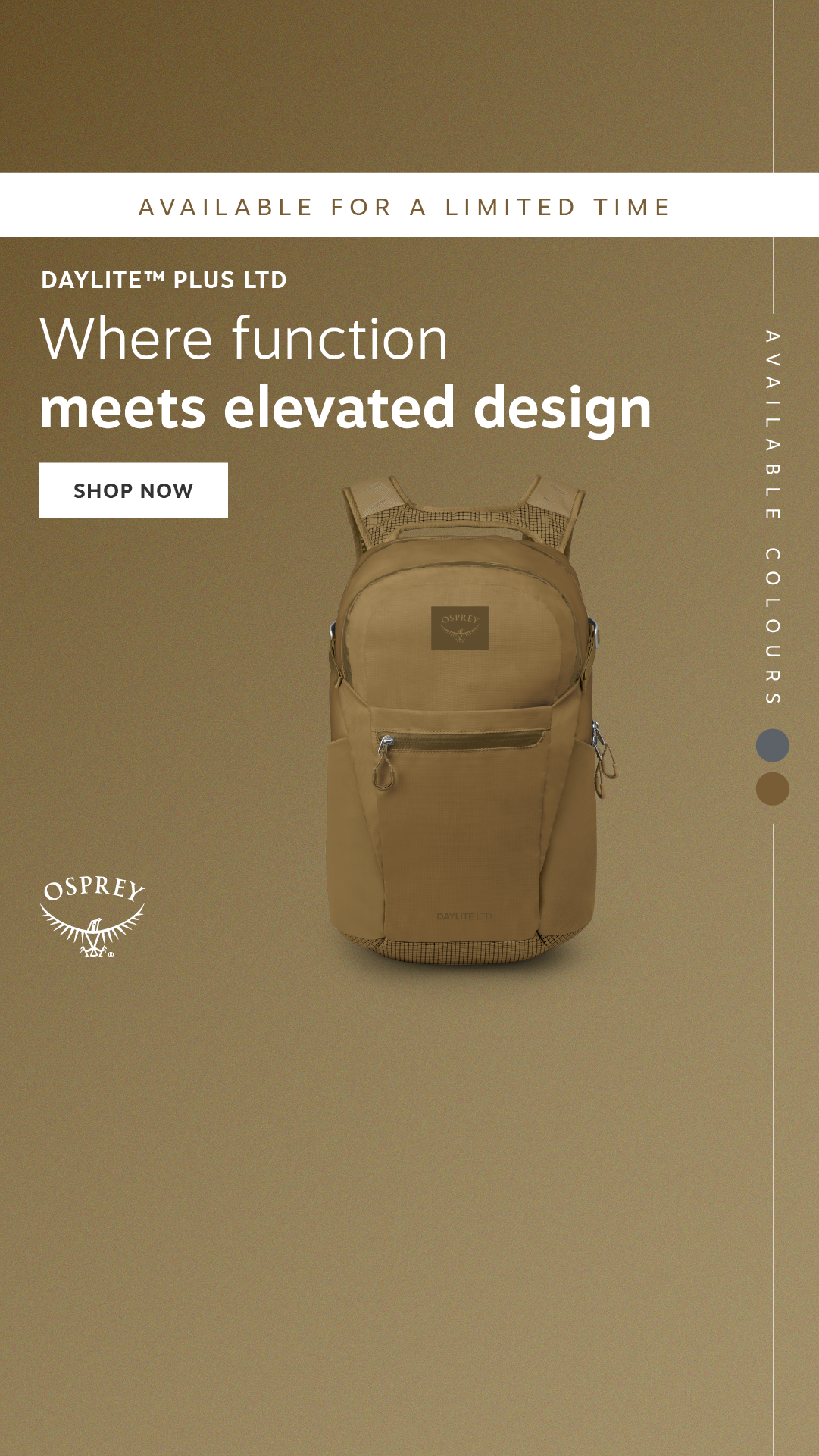 Osprey Europe Facebook ad