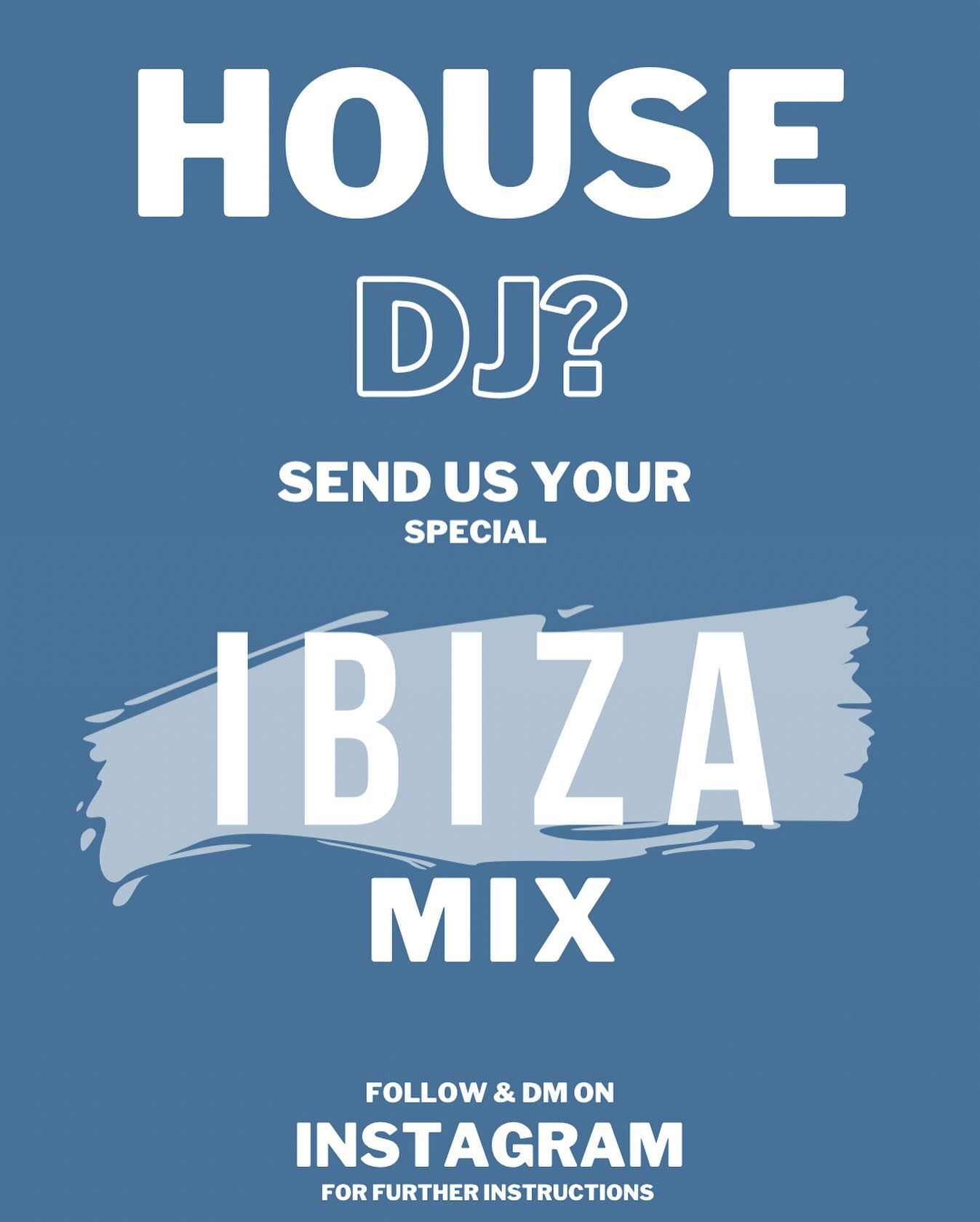 Ibiza Stardust Radio Facebook ad: Follow & send a DM if you are…