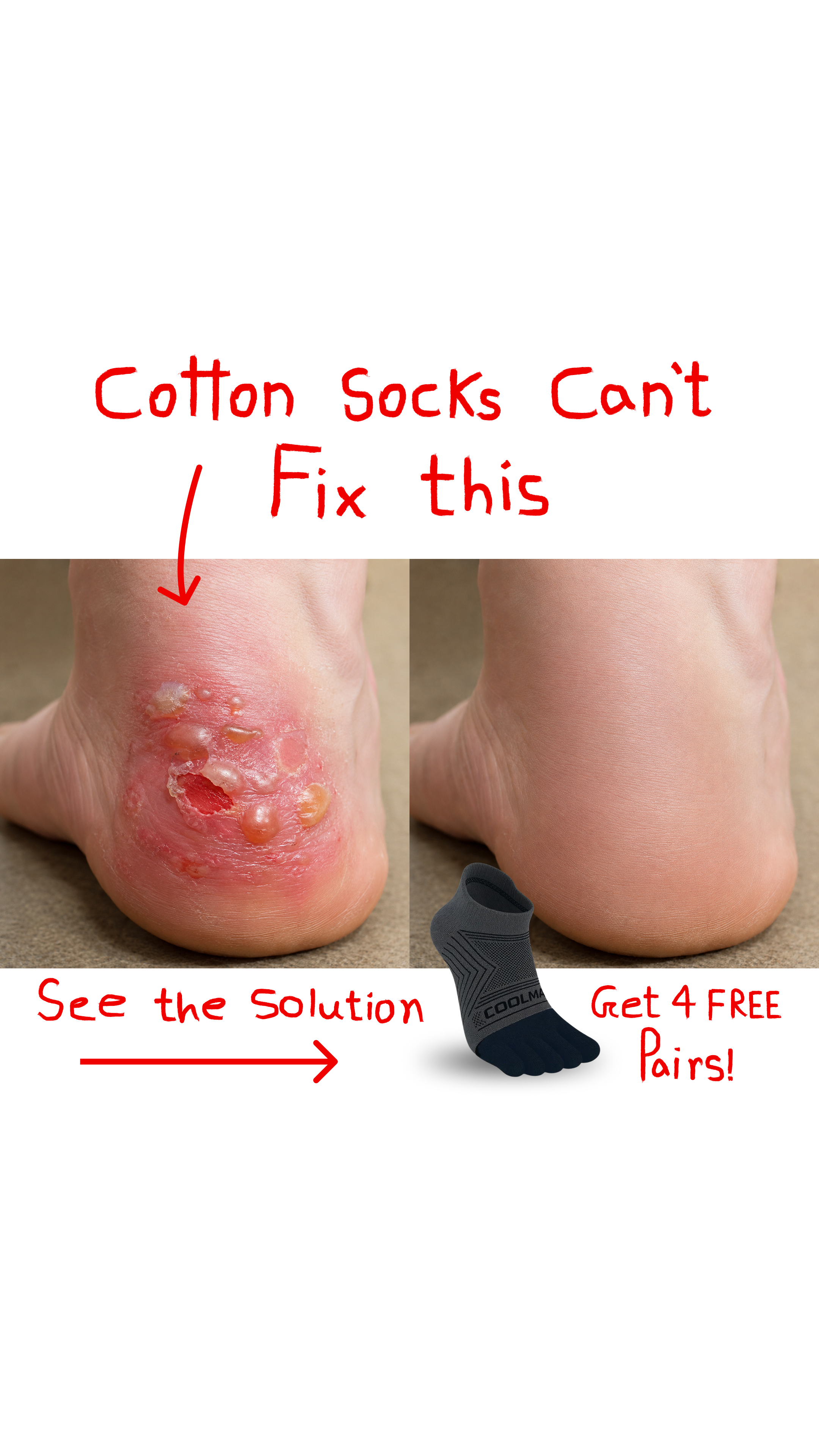 Kintoe Socks Facebook ad