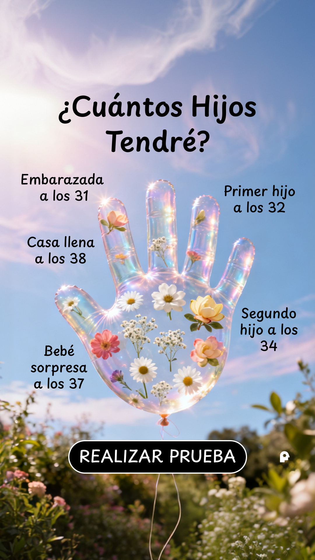 Nebula: Palm Reading Facebook ad
