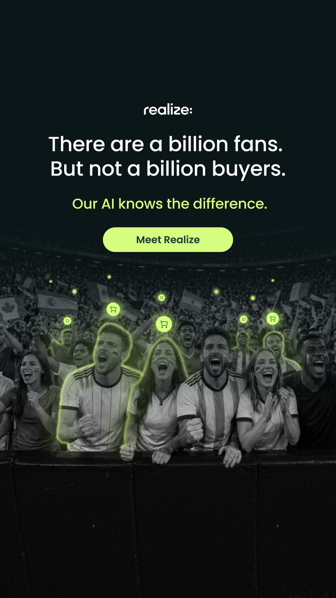 Realize For Advertisers Facebook ad