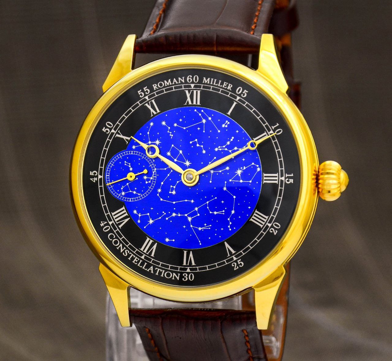 Roman Miller Watch Facebook ad: Roman Miller - Gold Constellation - No reserve price - Men…