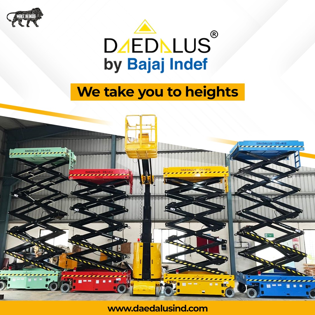Daedalus Lift & Access Equipments Private Limited Facebook ad: Daedalus - Built for Heights.