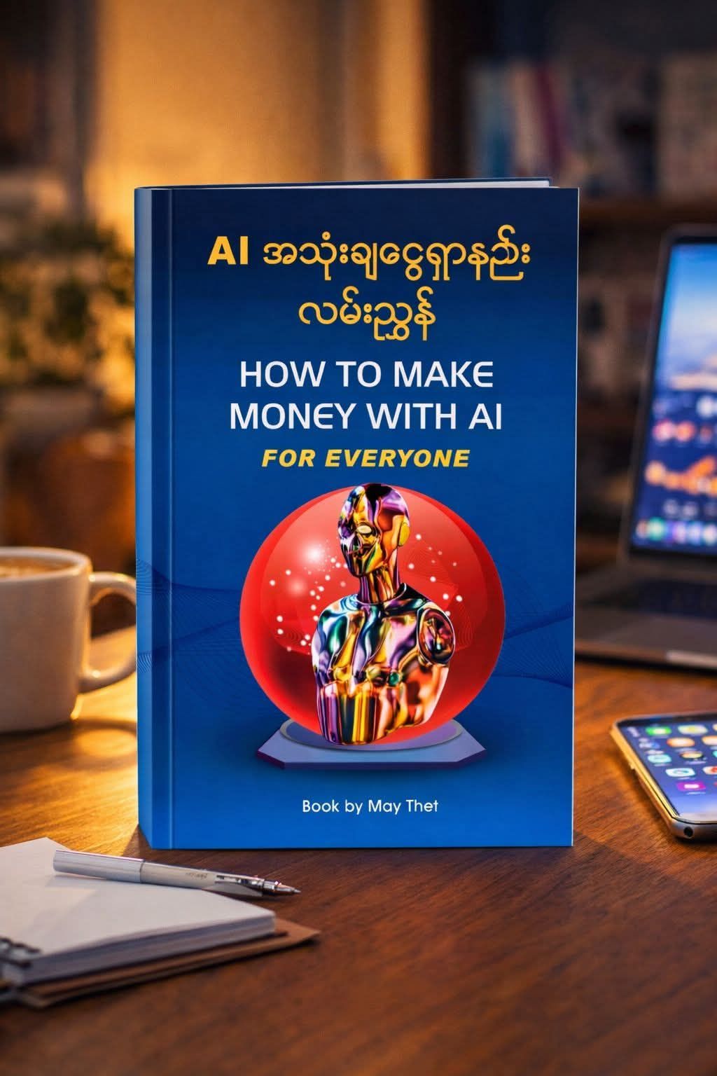 A&K Online Training Center Facebook ad: AI ကို သုံးပြီး ဝင်ငွေ အဖြစ် ဘယ်လိုပြောင်းမလဲ?