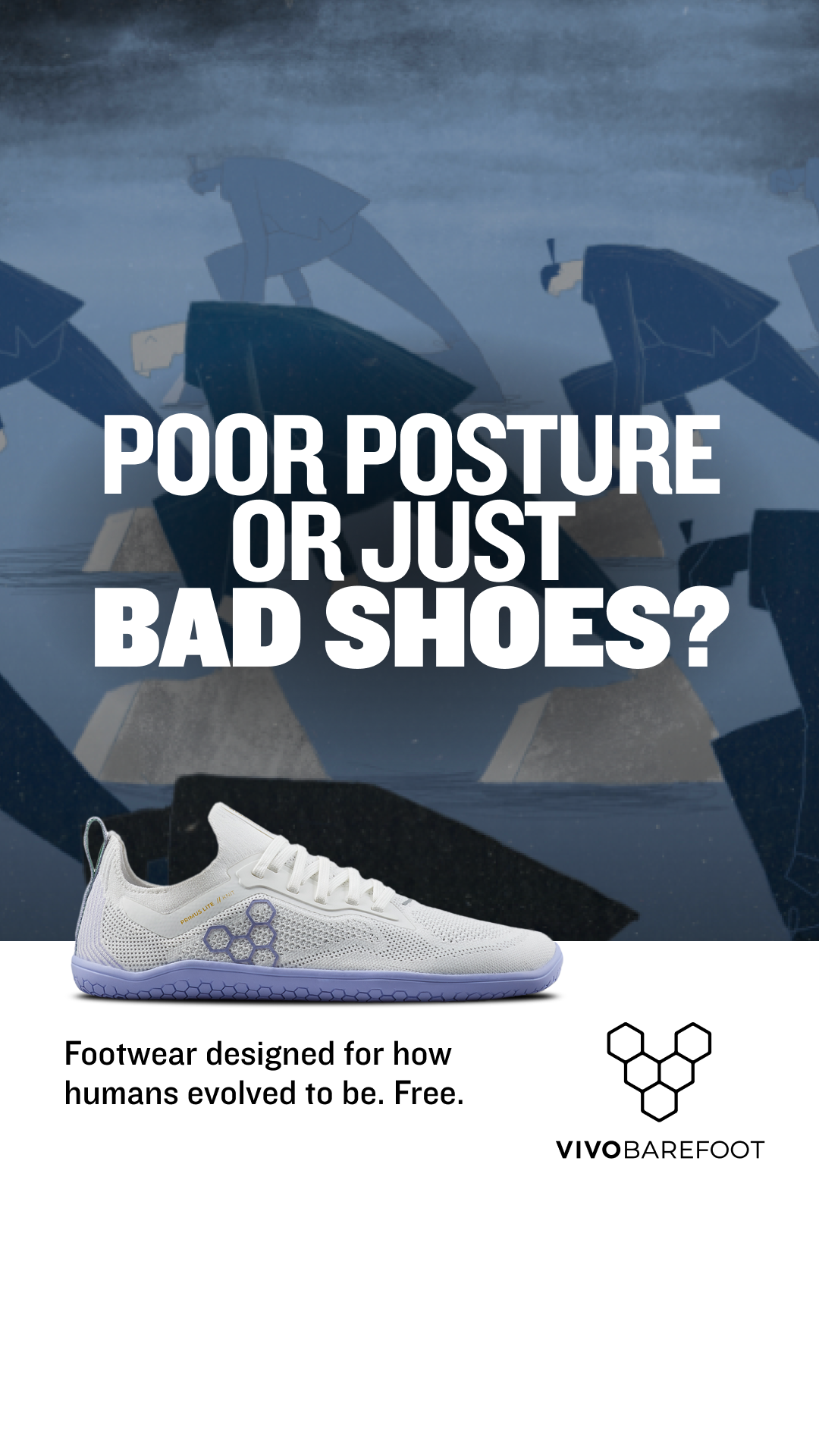 Vivobarefoot Facebook ad