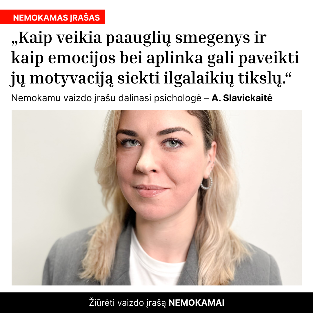 Psichologė Augustė Facebook ad