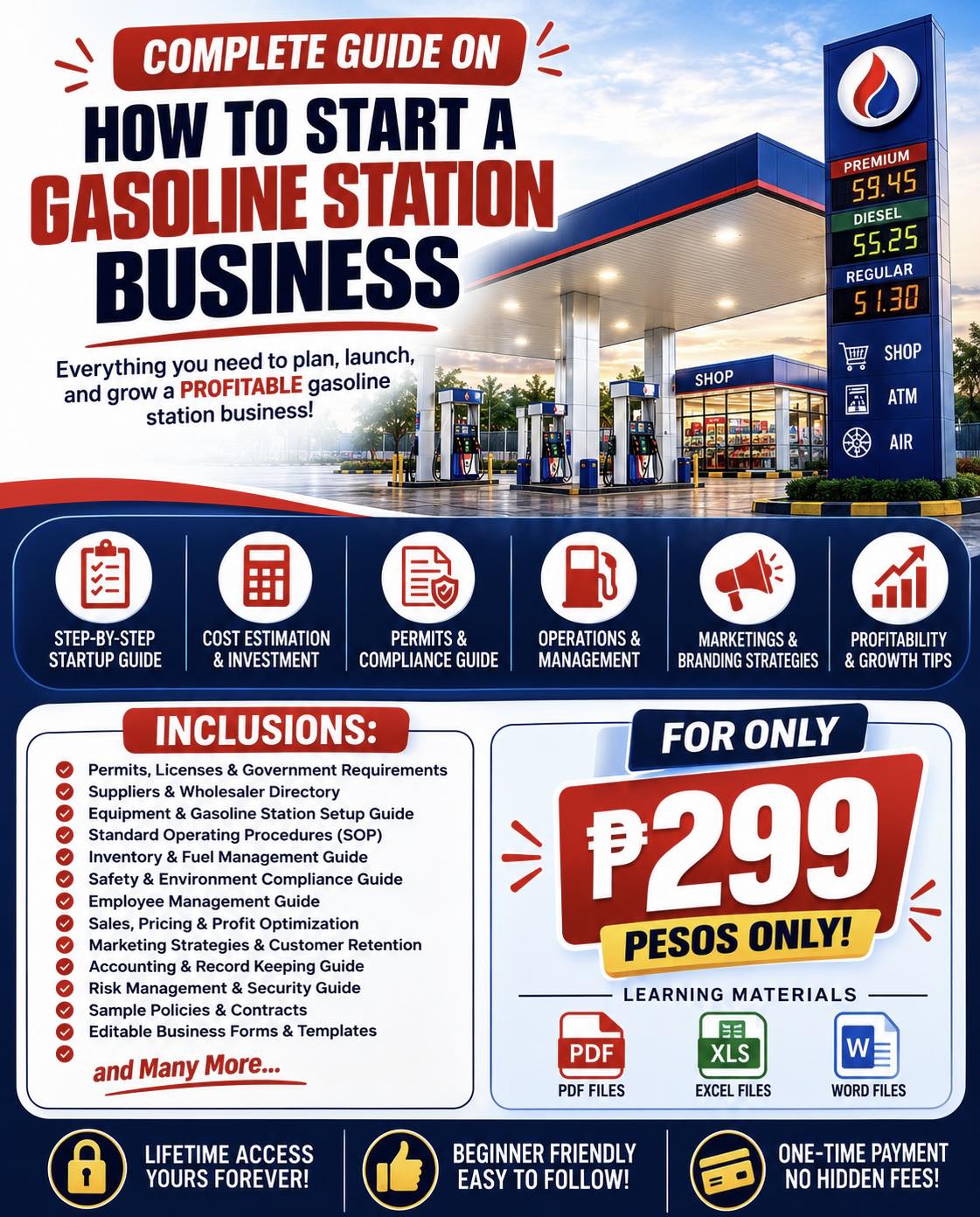 Gas Station Business PH Facebook ad: Planning to Launch Your Own Gasoline Station Business?