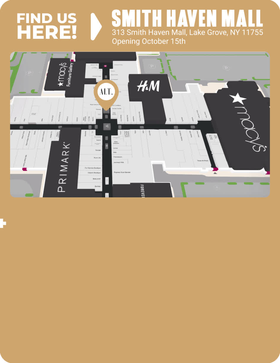 ALT. Fragrances Facebook ad: Visit Us At Smith Haven Mall