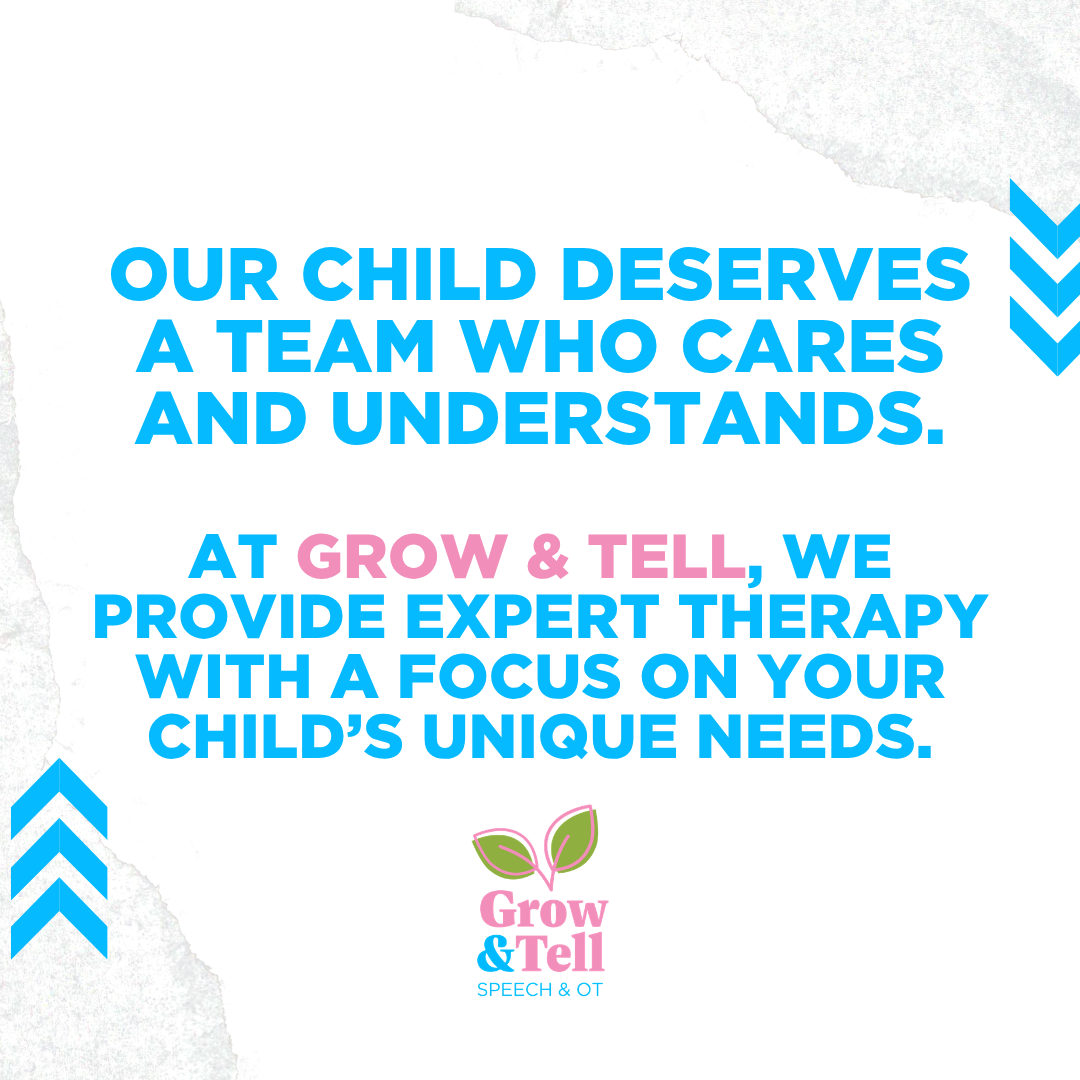 Grow & Tell Speech and OT Facebook ad