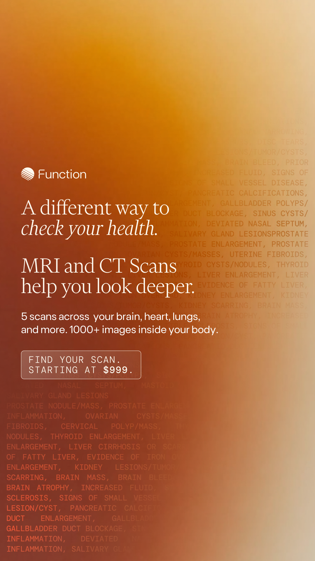 Function Health Facebook ad