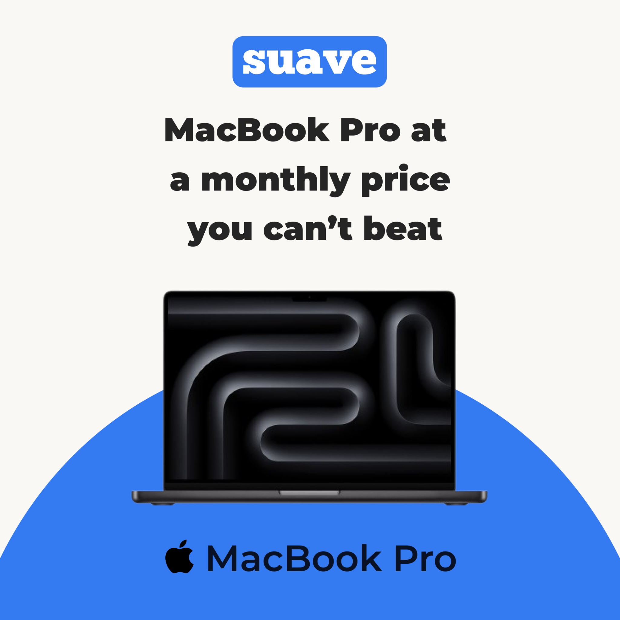 My Computer & Office Supplies Facebook ad: MacBook Pro for Fl 220/month. Apply in 7 seconds