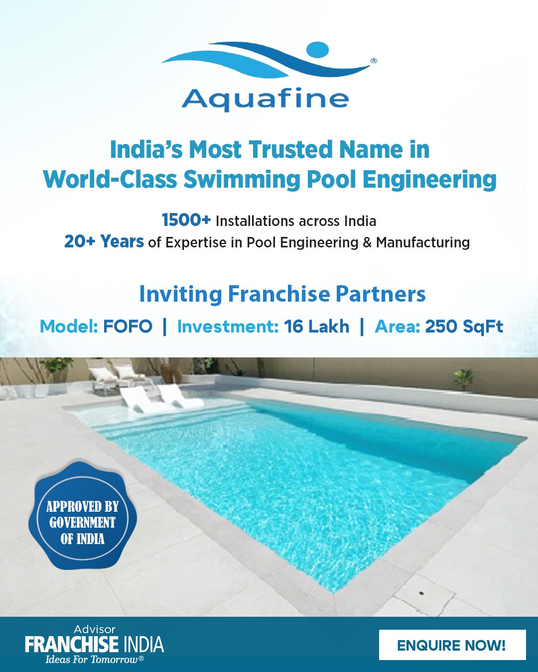 Franchise India Brands Ltd. Facebook ad