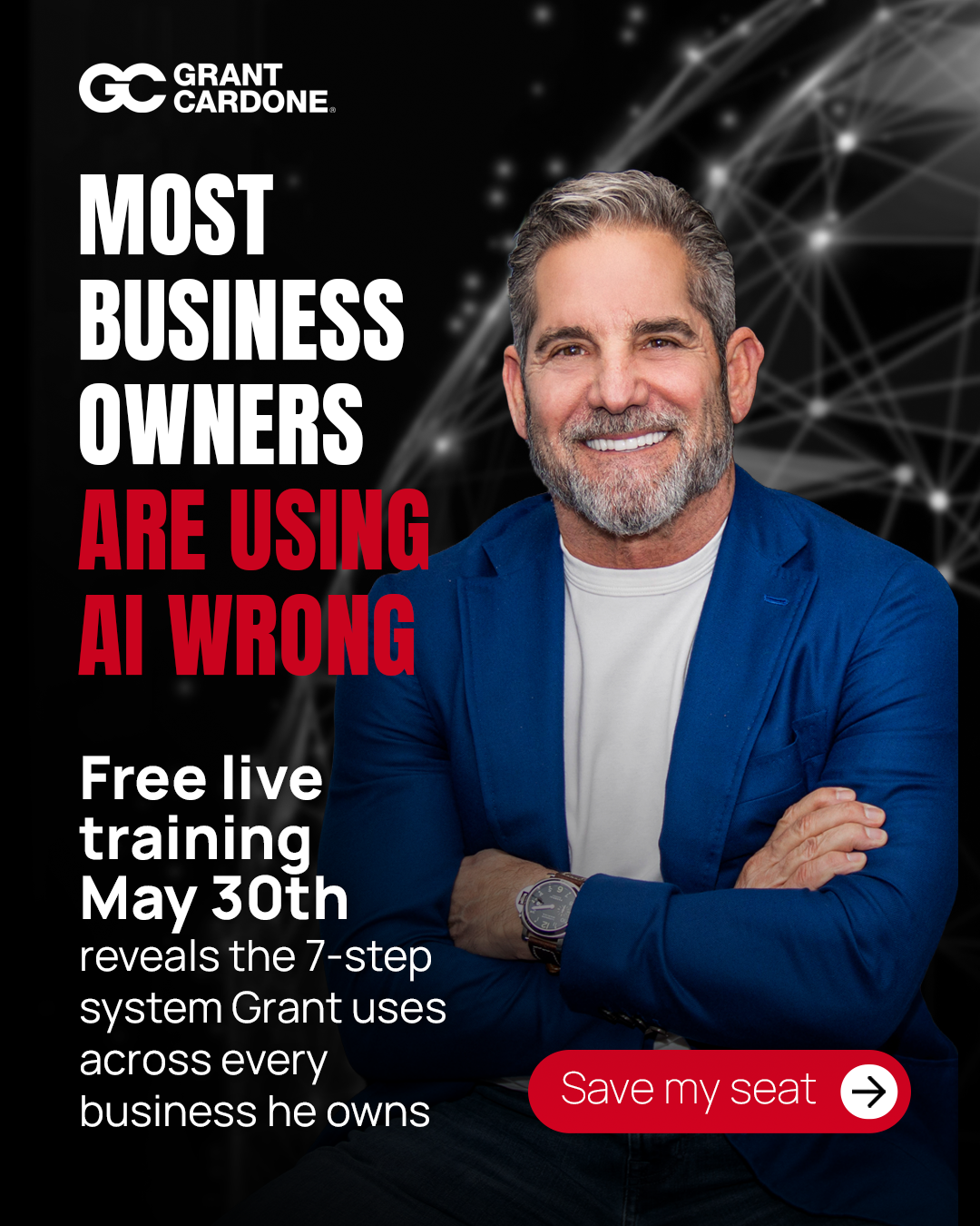 Grant Cardone Facebook ad