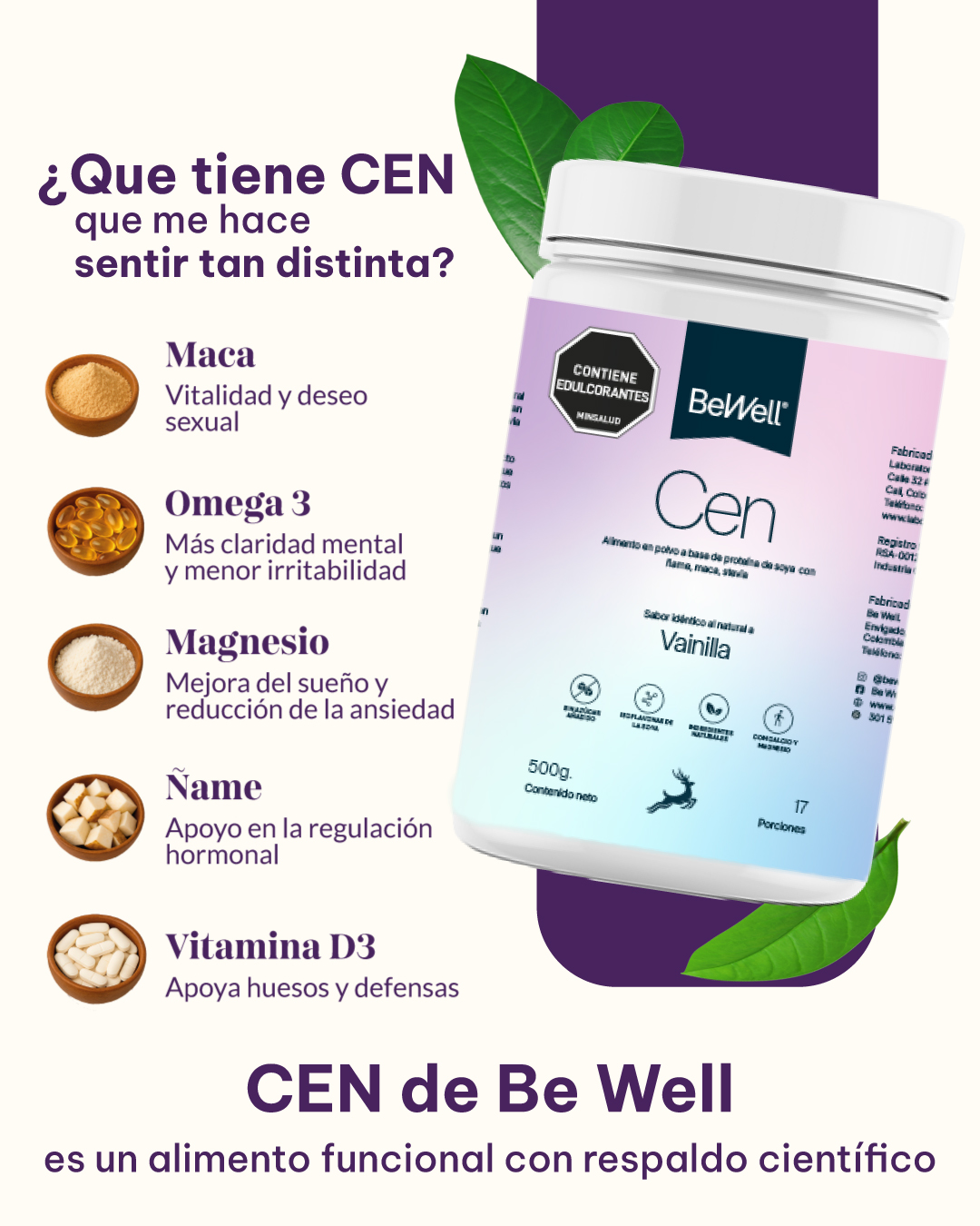 Be well Facebook ad: Verificado por INVIMA